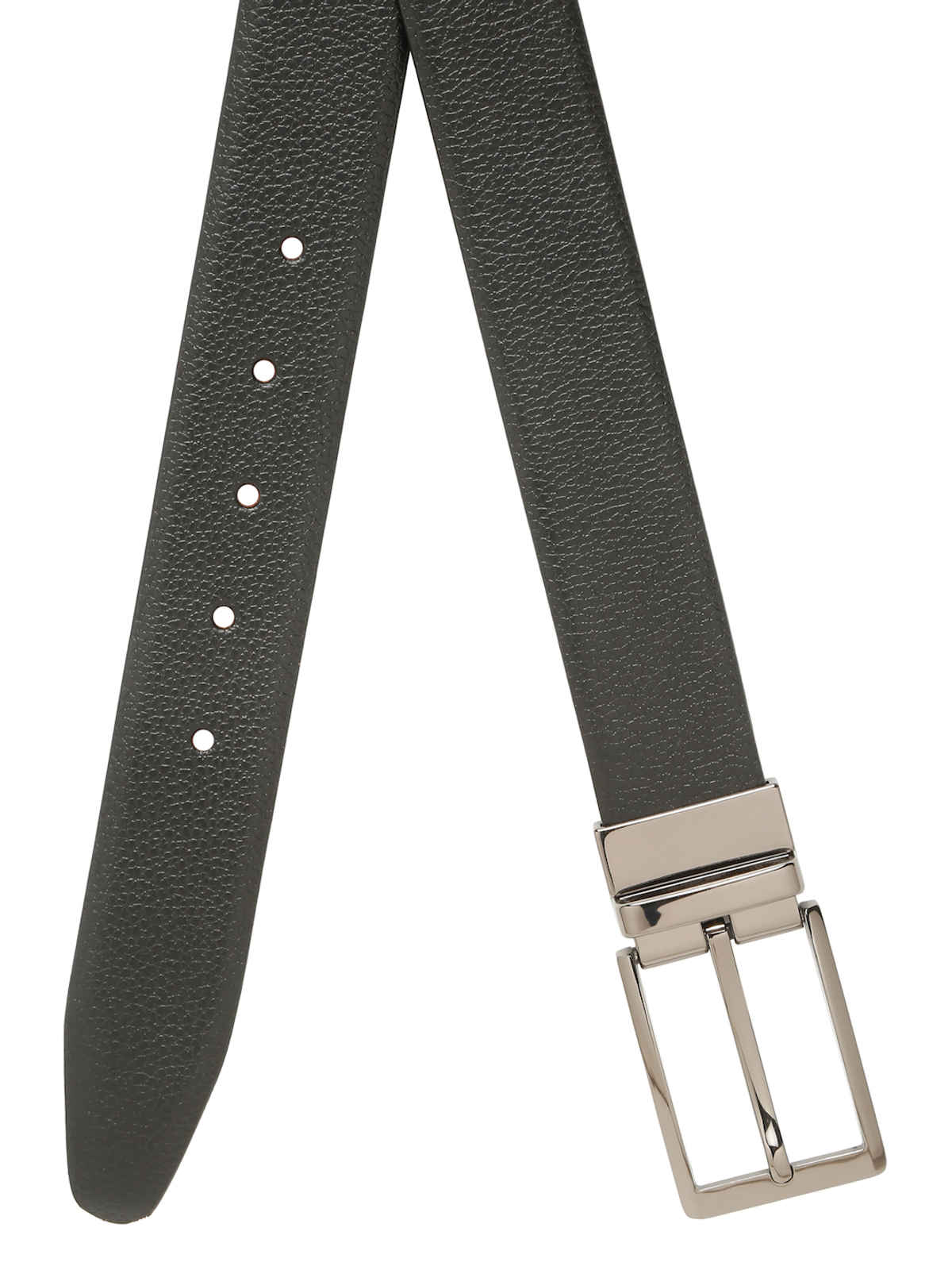 Teakwood Leathers Men's Belt | Black & Brown | 40 inch