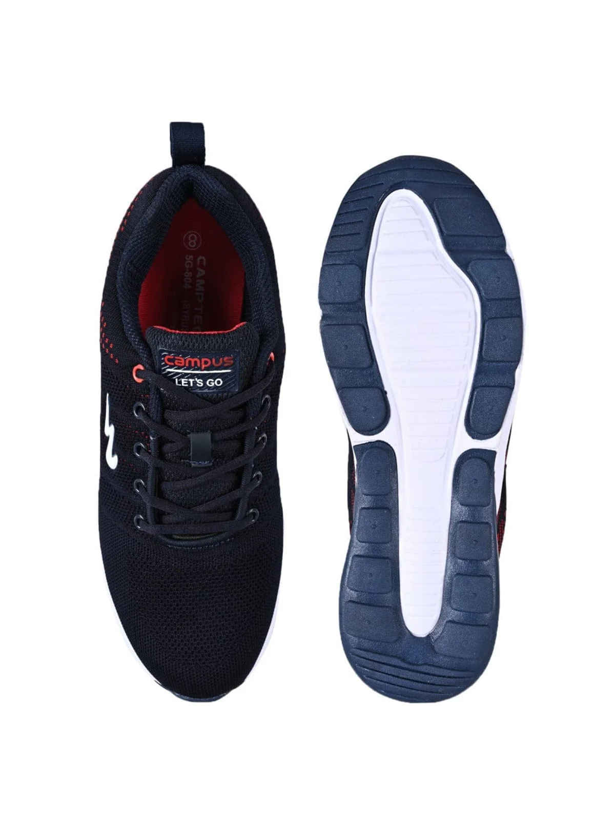 Campus Syrus Blue Red Men's Running Shoes - UK 10