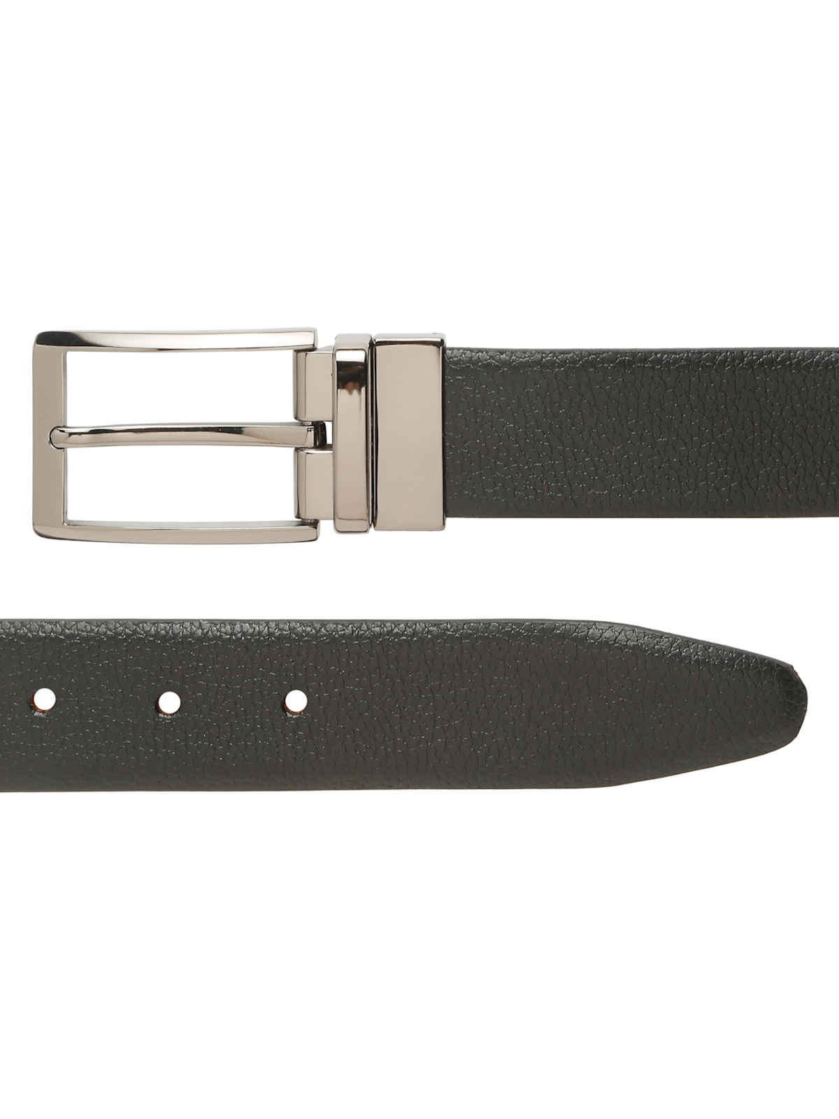 Teakwood Leathers Men's Belt | Black & Brown | 40 inch