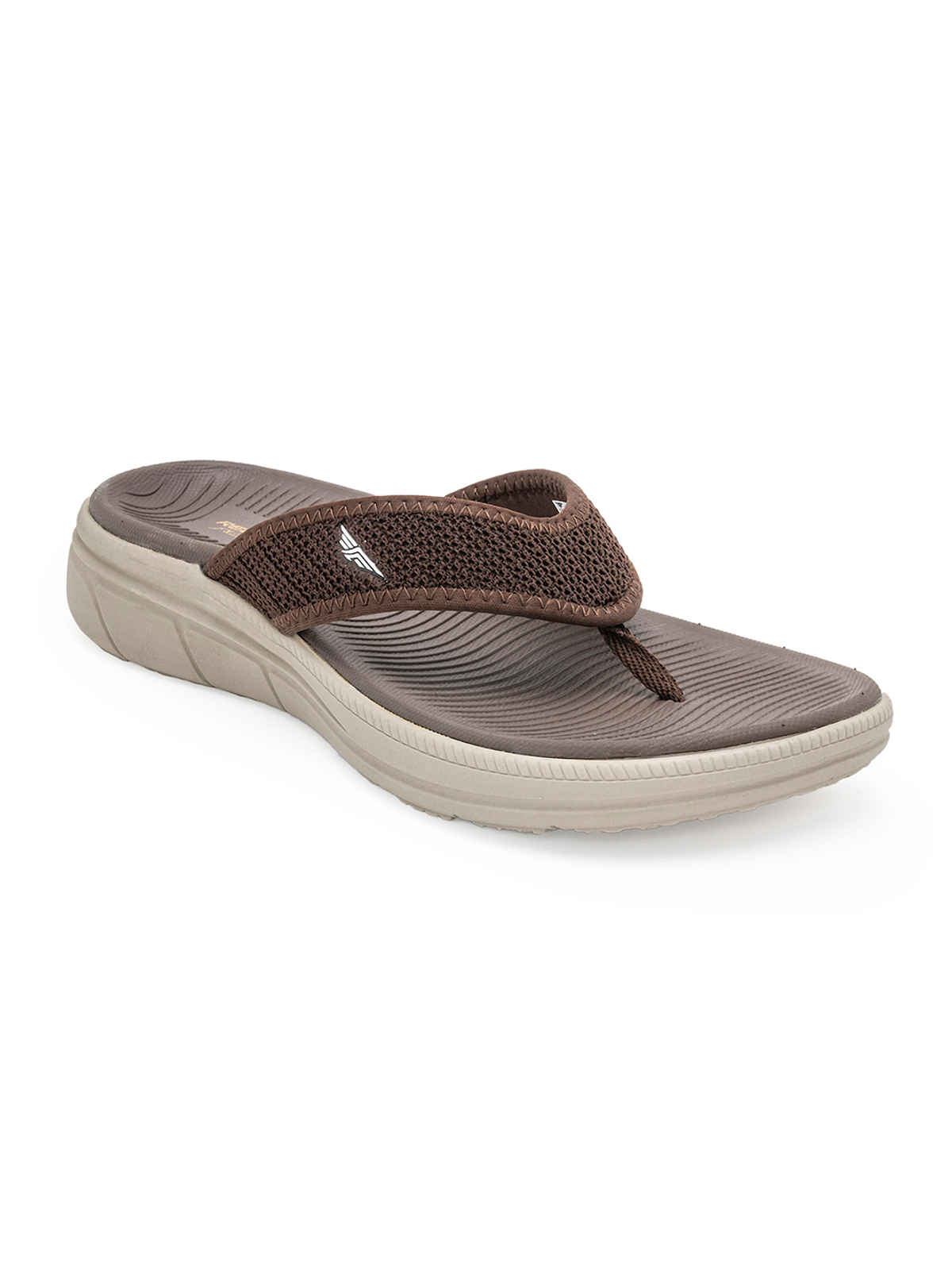 Red Tape Men's Casual Thongs | RTF0111 | Brown - UK 9