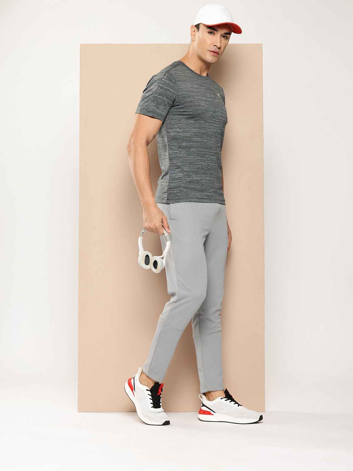 Alcis Men's Track Pant | Light Grey - L