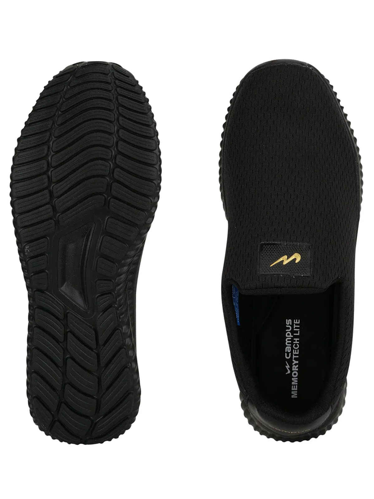 Campus Men's OXYFIT (N) Walking Shoes | Black - UK 10
