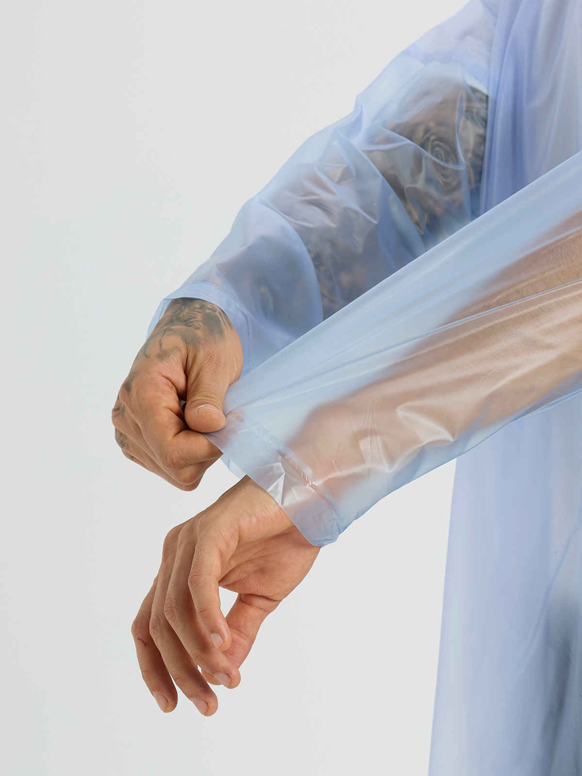 Zeel Unisex Hooded Waterproof PVC Poncho