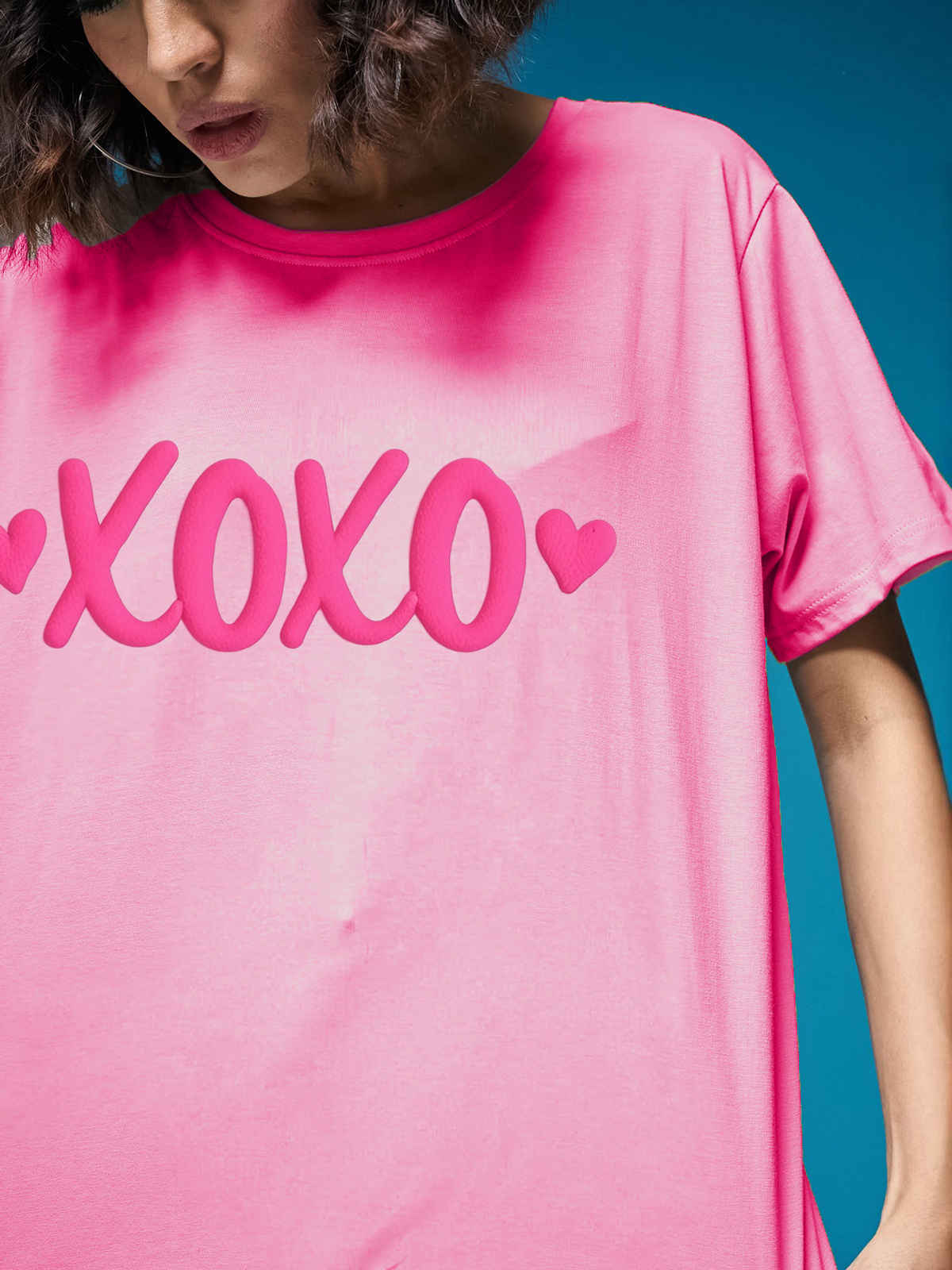 Smartees Valentines Women's Tshirt | Pink | L