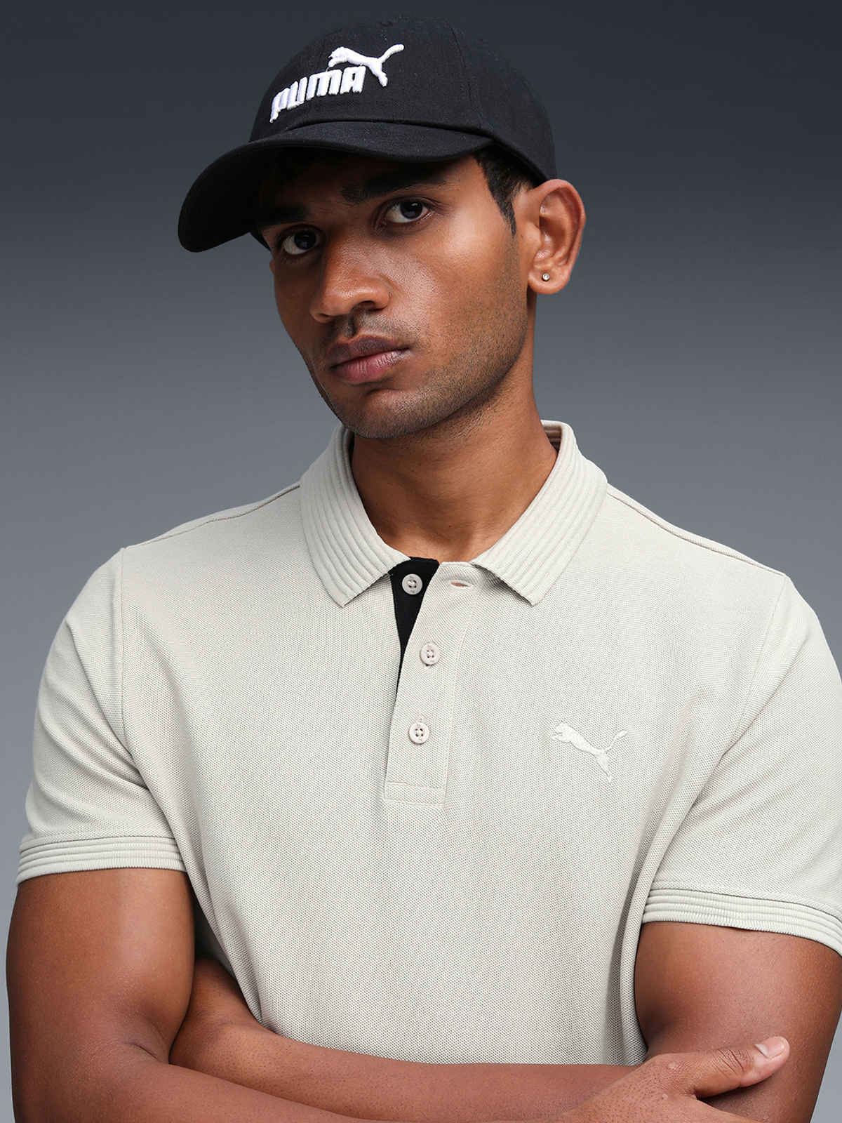 Puma Essentials No.1 Logo Baseball Cap | Black