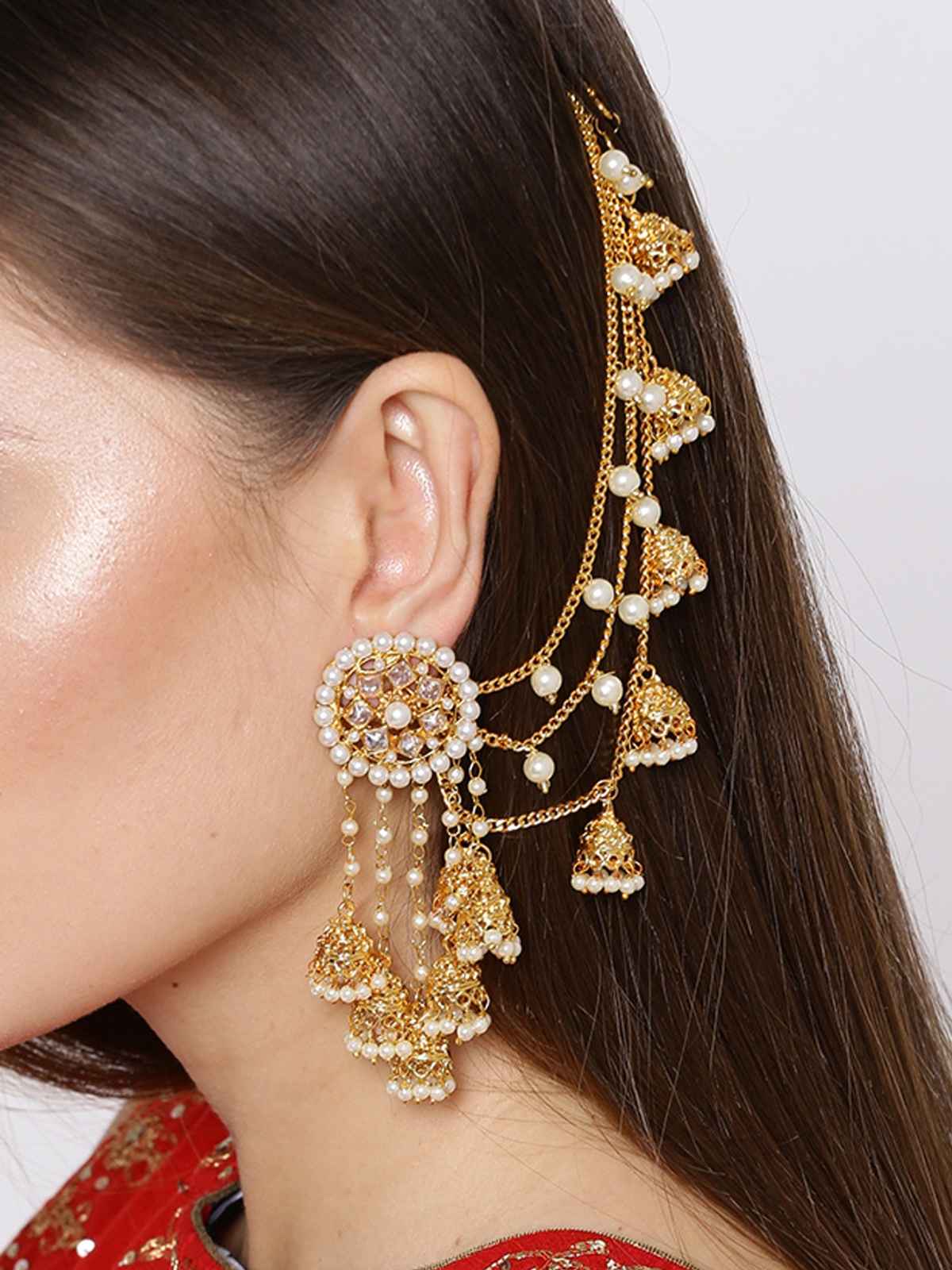 YouBella Jewellery Traditional Jhumka/Jhumki Earrings for Girls & Women (YBEAR - 32070)