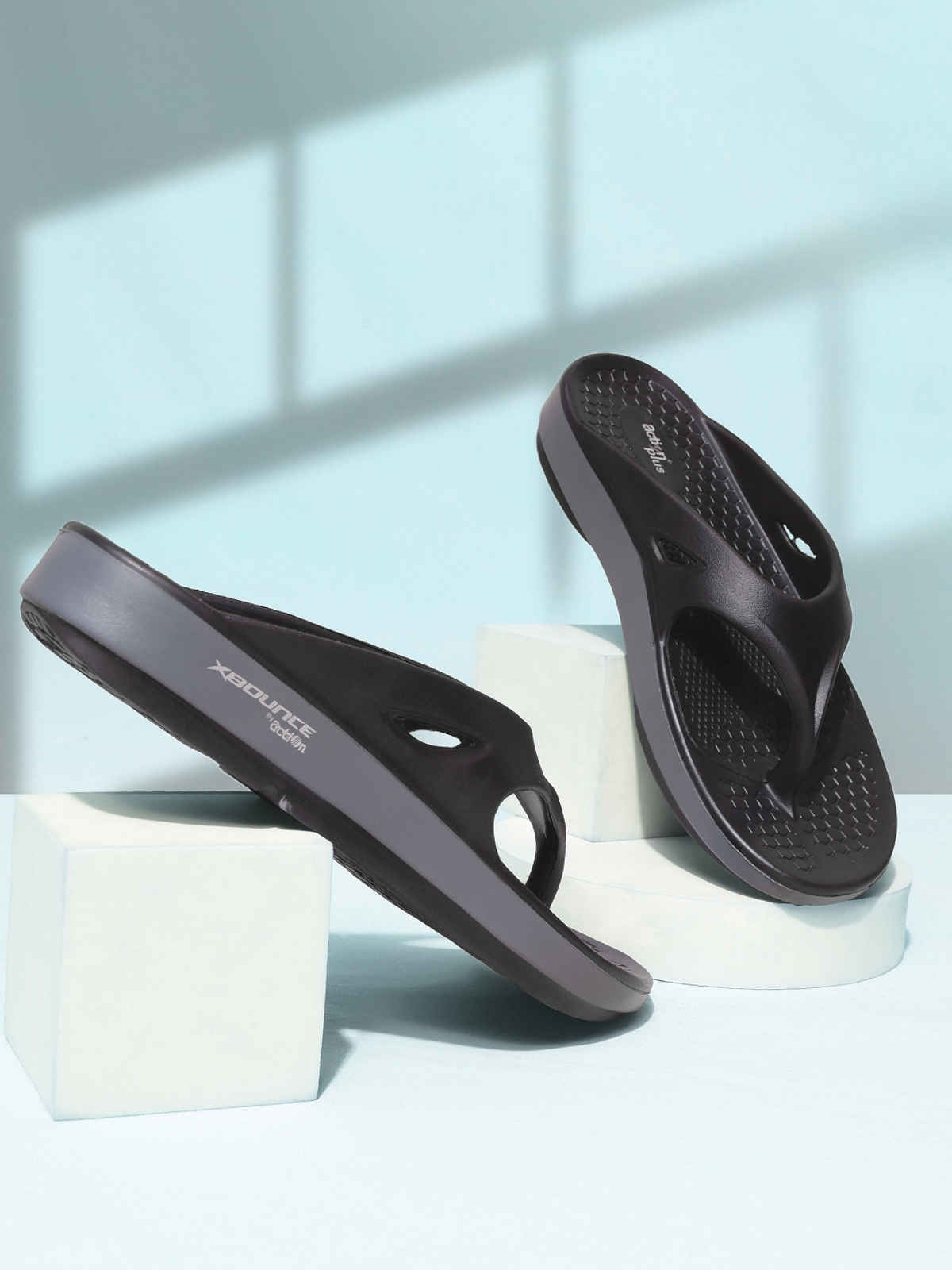 Action Eva Flotter Mens Eva Slippers | Uk | 7 | Black