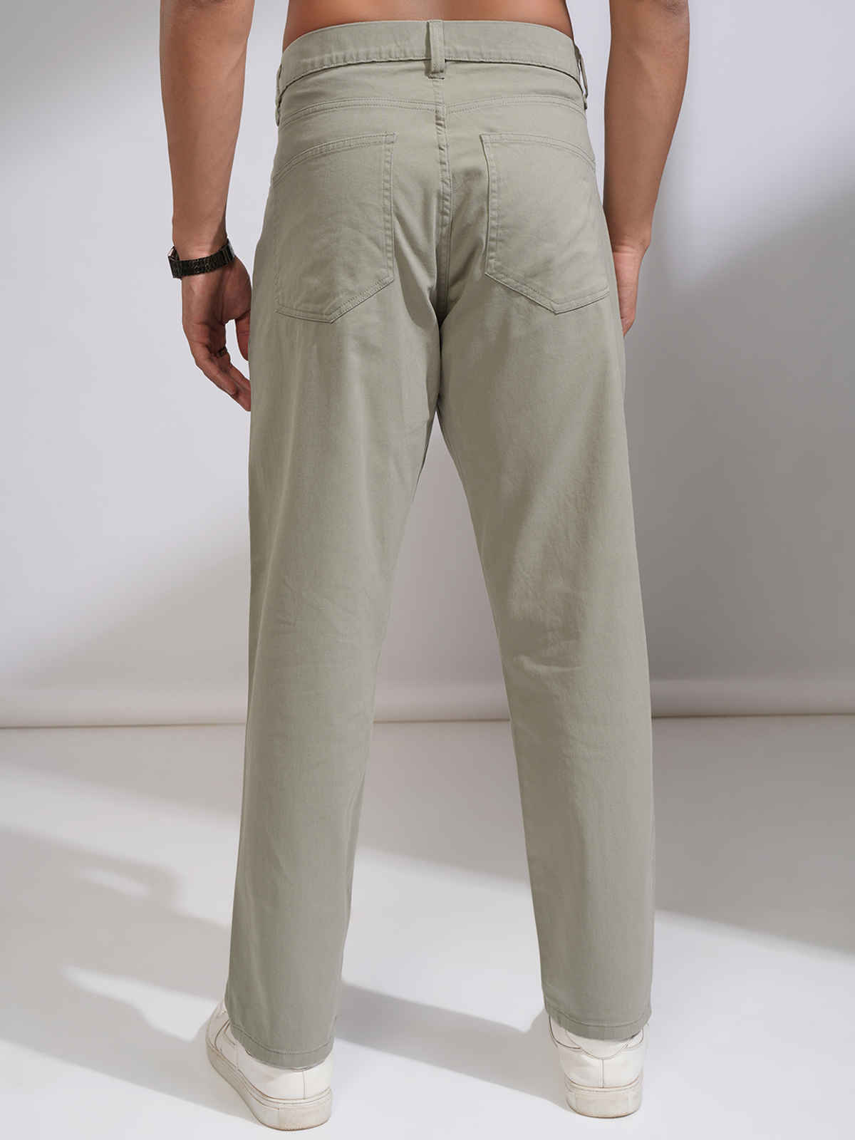 Highlander Men's Relaxed Fit Trouser | Green - 36