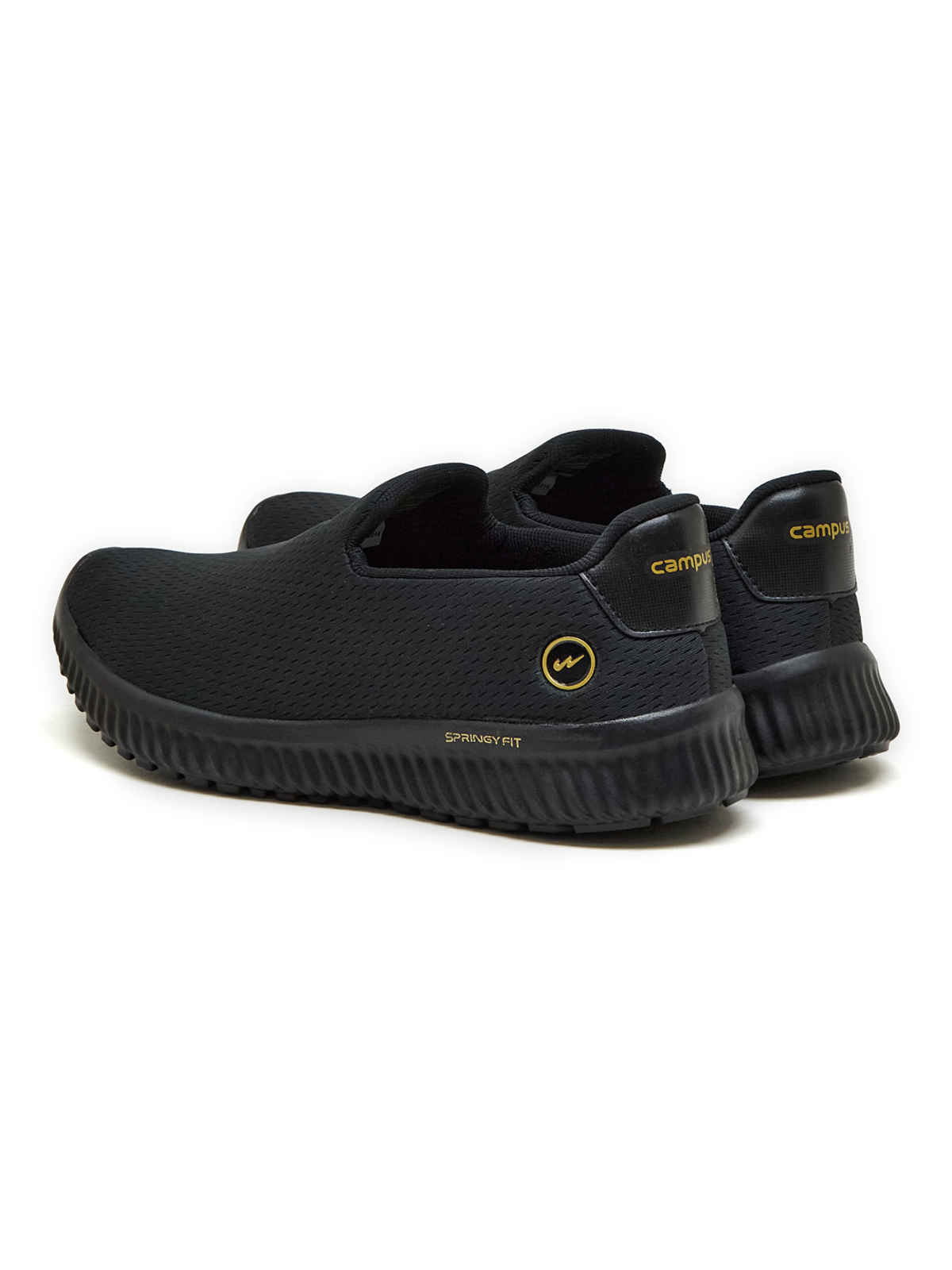 Campus Men's OXYFIT (N) Walking Shoes | Black - UK 7