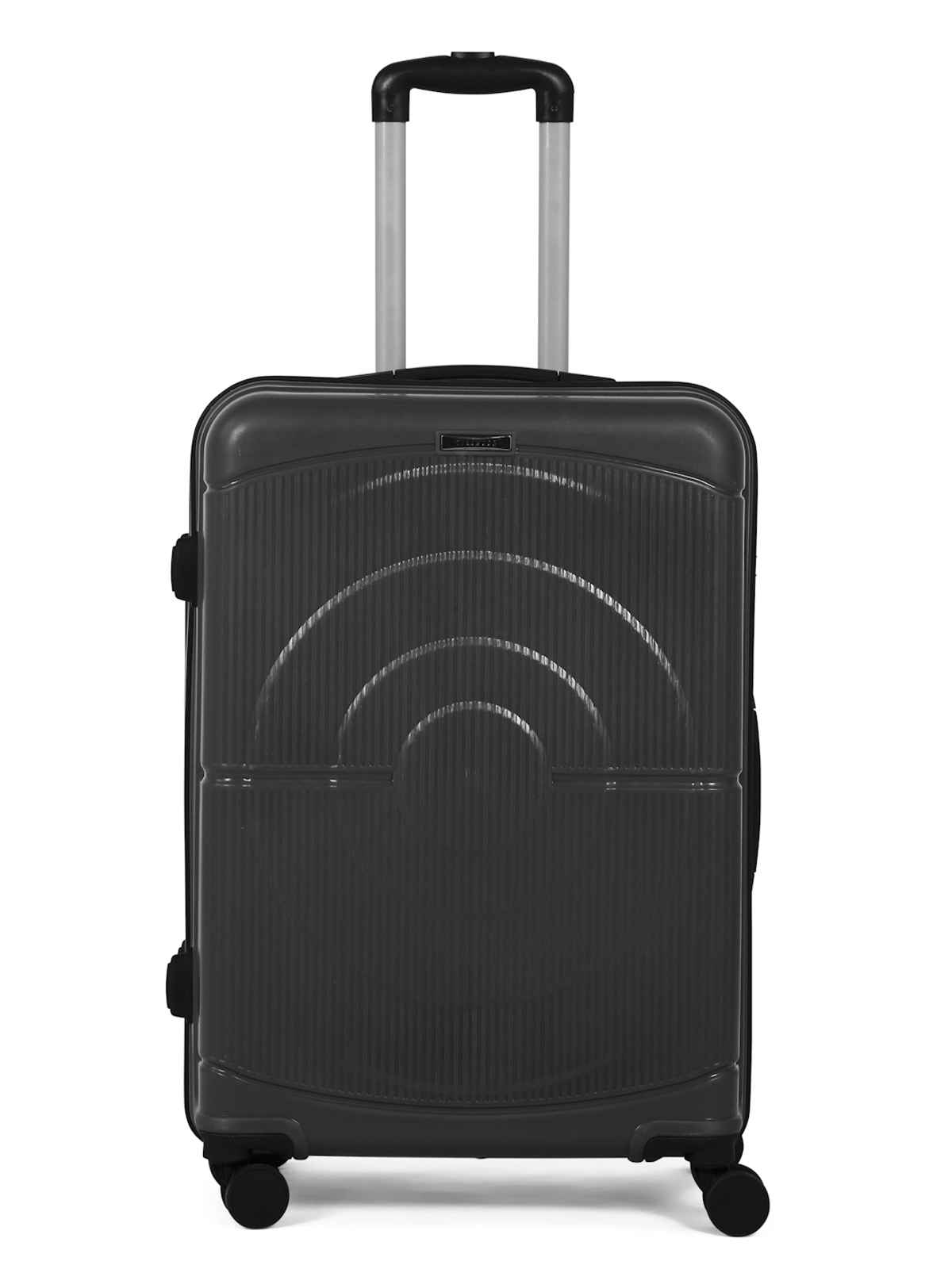 Teakwood Leather Trolley Bag | T TR DART ALFA B1 GR 02 | Grey - Medium