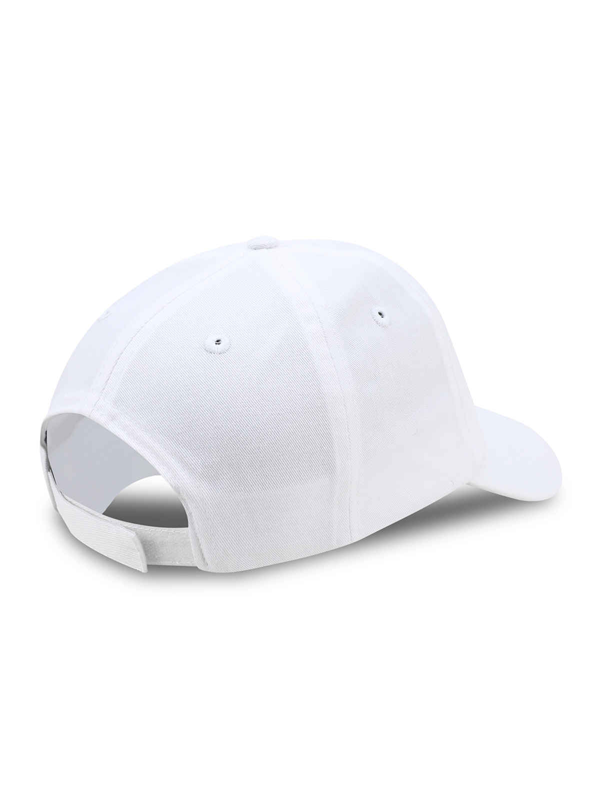 Puma Essentials Cat Logo Baseball Cap | White