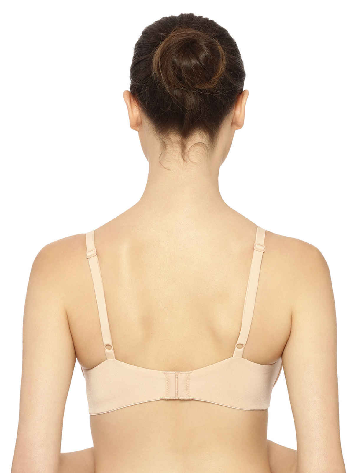 Triumph 118 Women Maximizer Push-Up Bra | Comfortable Padded Magic-Wire | Neutral Beige-36C