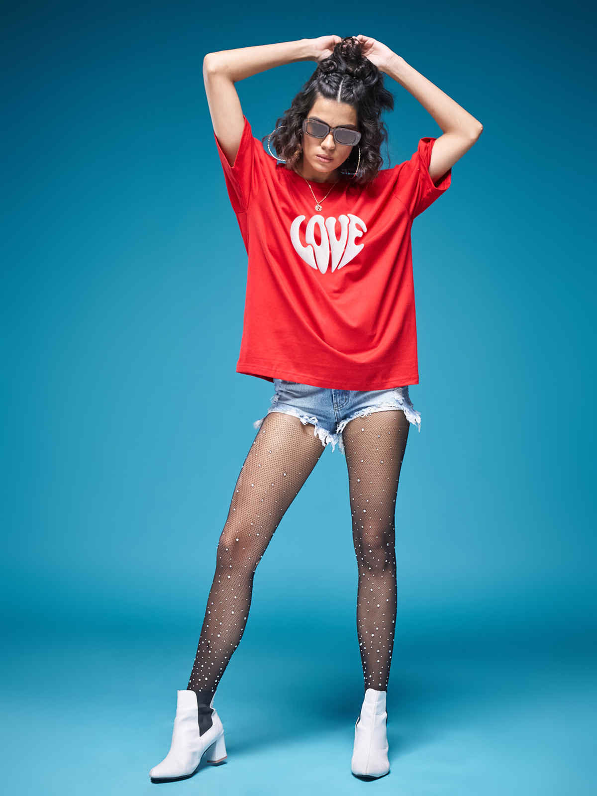 Smartees Valentines Women's Tshirt | Red | L