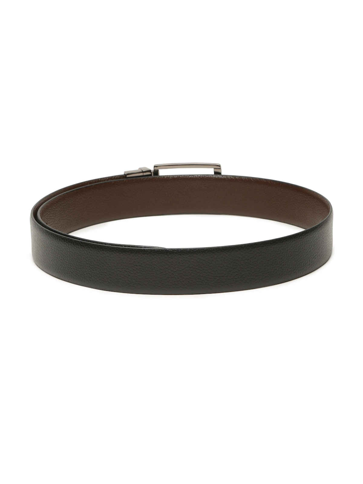 Teakwood Leathers Men's Belt | Black & Brown | 40 inch