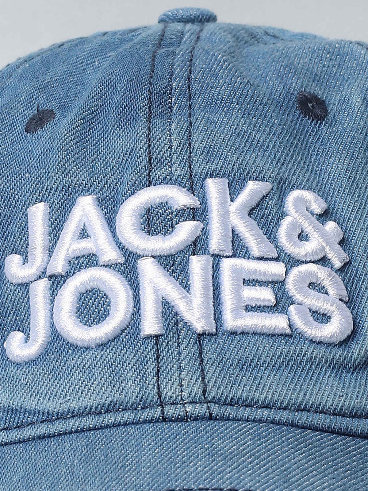 Jack & Jones Men's Classic Cotton Baseball Cap | Blue - One Size