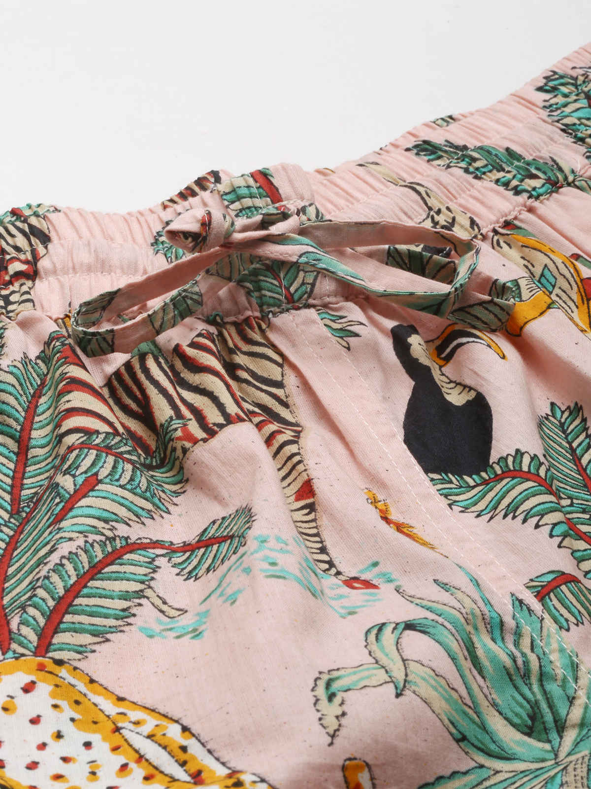 Divena Cotton Floral Print Women's Night Suit | DK0220 | Pink - L