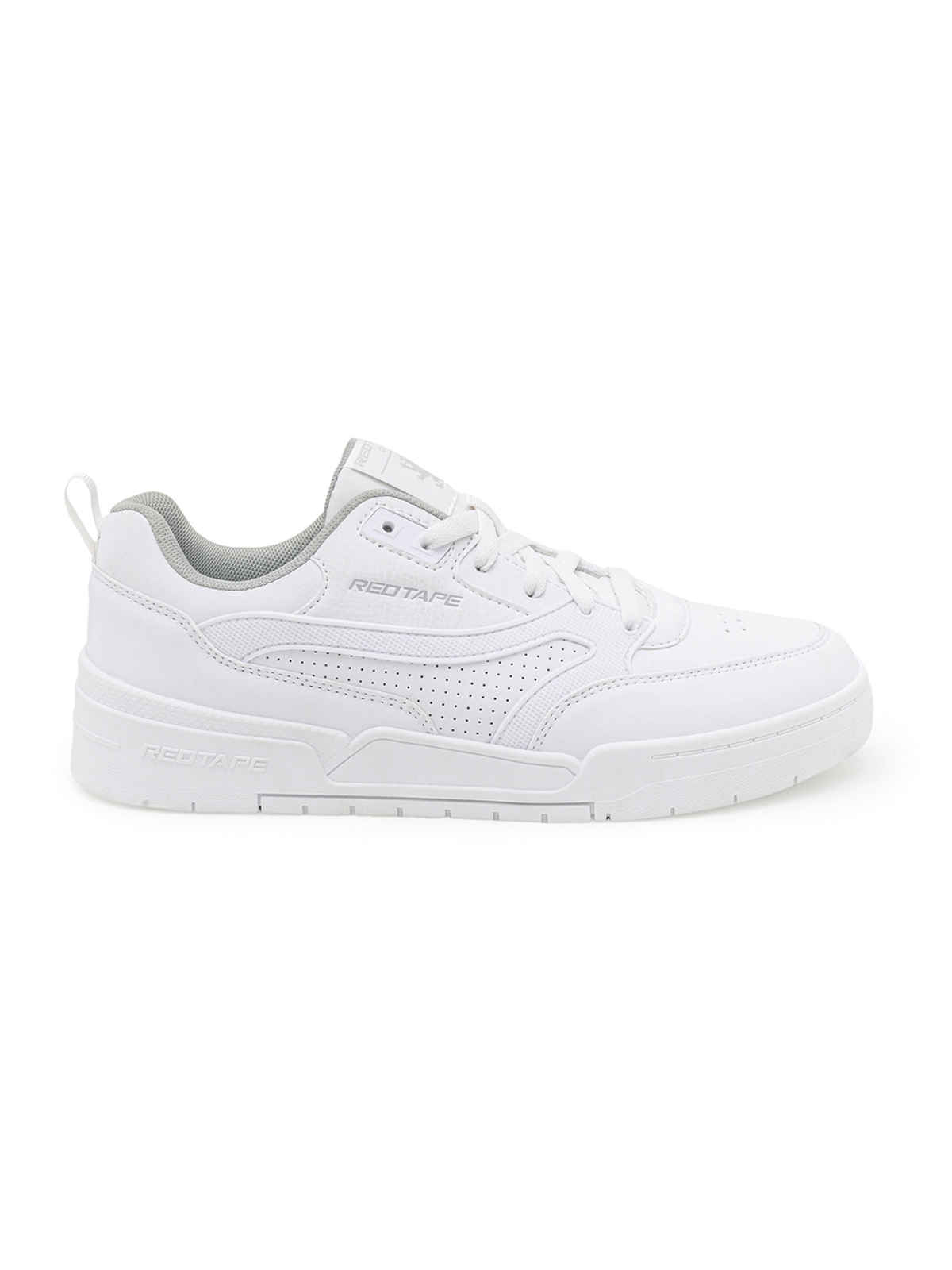 Red Tape Men's Casual Sneakers | RSL0275A | White - UK 8