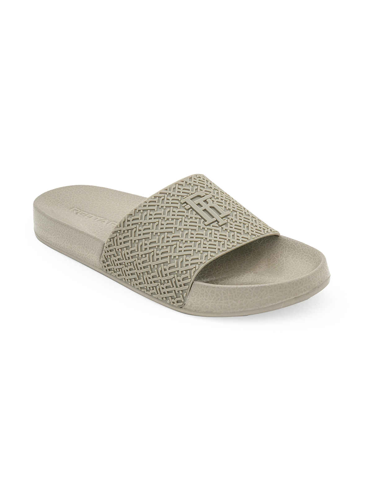 Red Tape Men's Sliders Flip-Flops | RFF1293 | Beige - UK 10