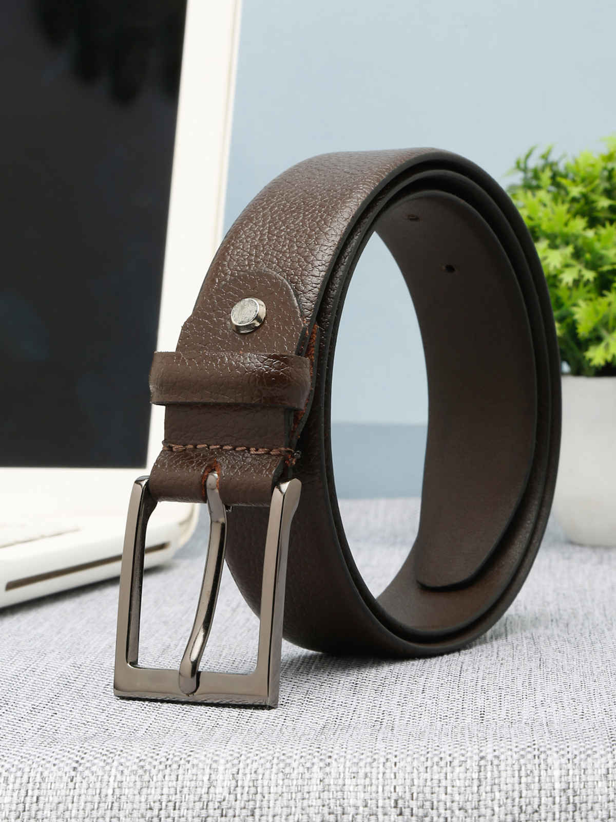 Teakwood Leathers Men's Belt | Brown | 40 inch