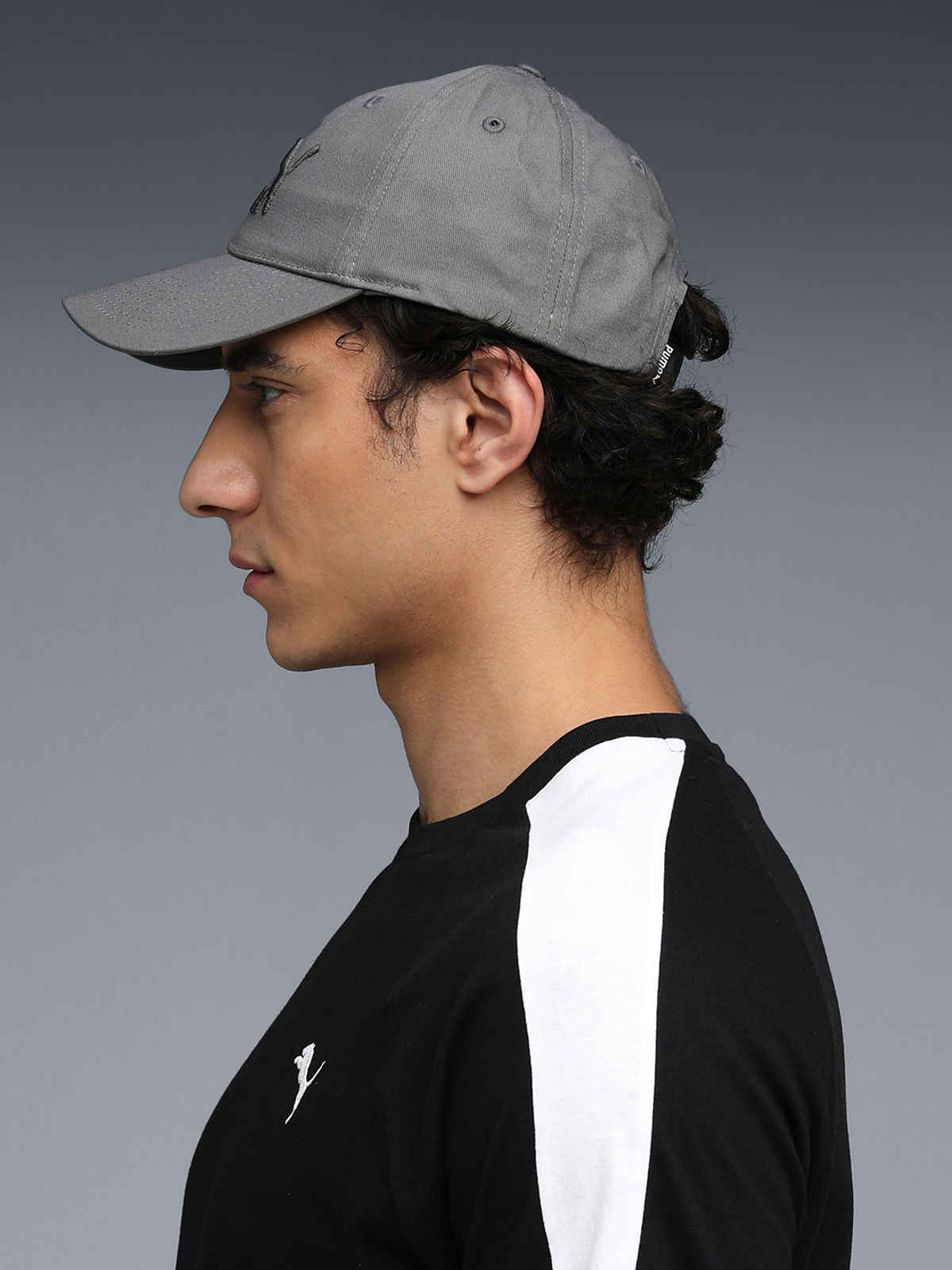 Puma Archive Logo Baseball Cap | Grey