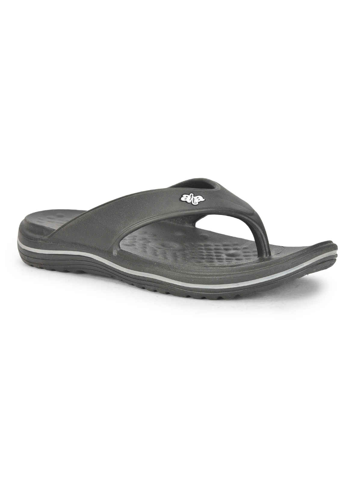 Liberty Men's A-HA EVA Beachtime Thong Slippers | Black | UK 10