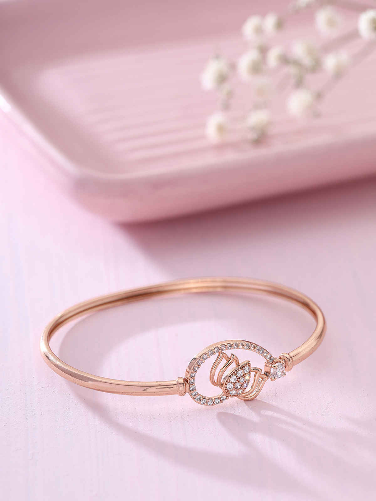 Prita by Priyaasi Lotus Design Bracelet