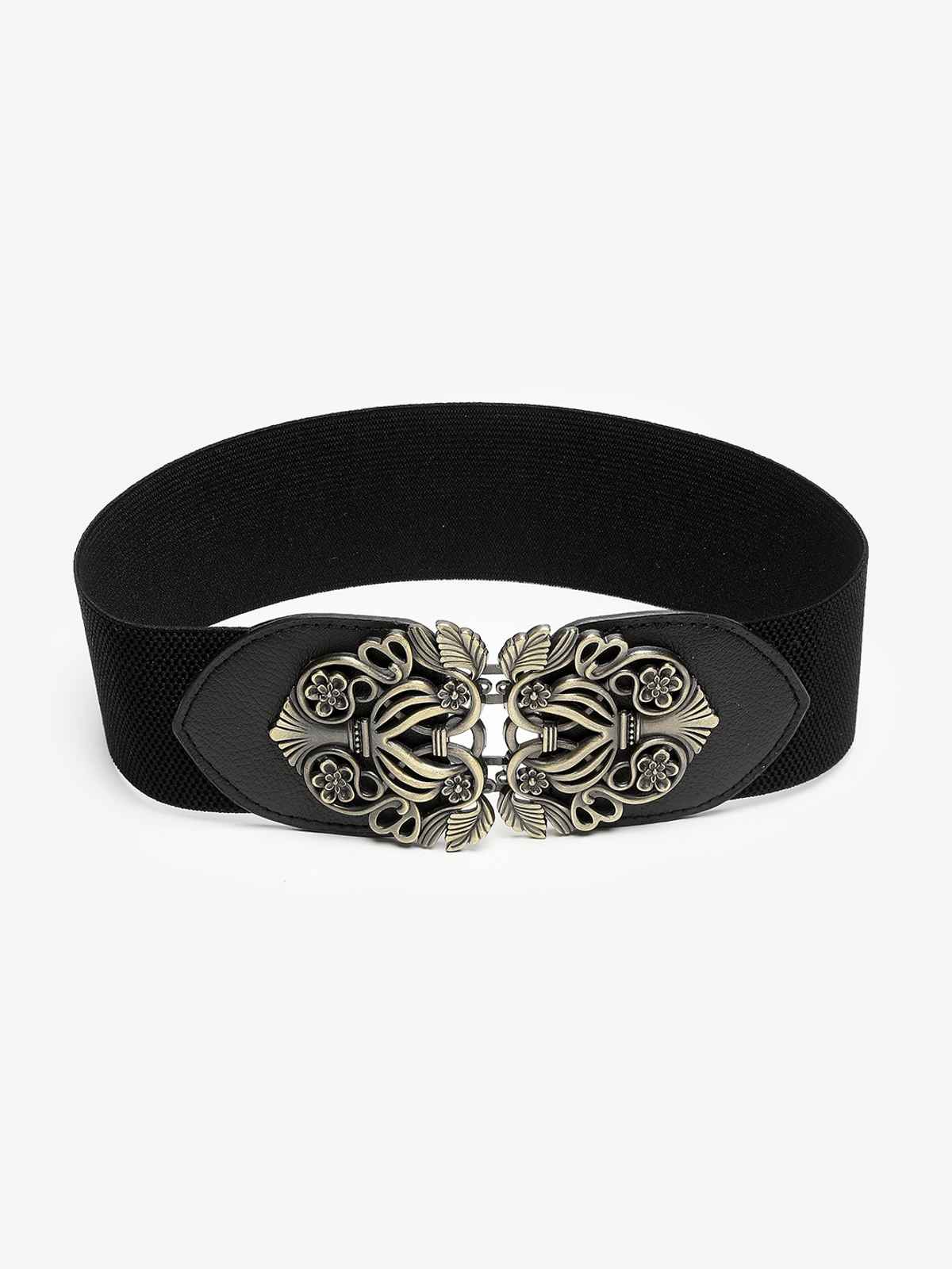 Youbella Celebrity Inspired Adjustable Kamarband Waist Belt For Women/Girls (Yb - Belt - 20) (Black)