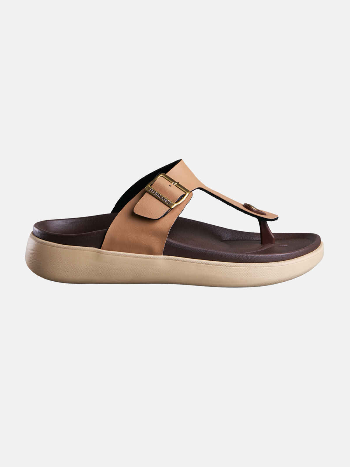 Neeman's Men's Purewhoosh Breeze Sandals | Beige - UK 7