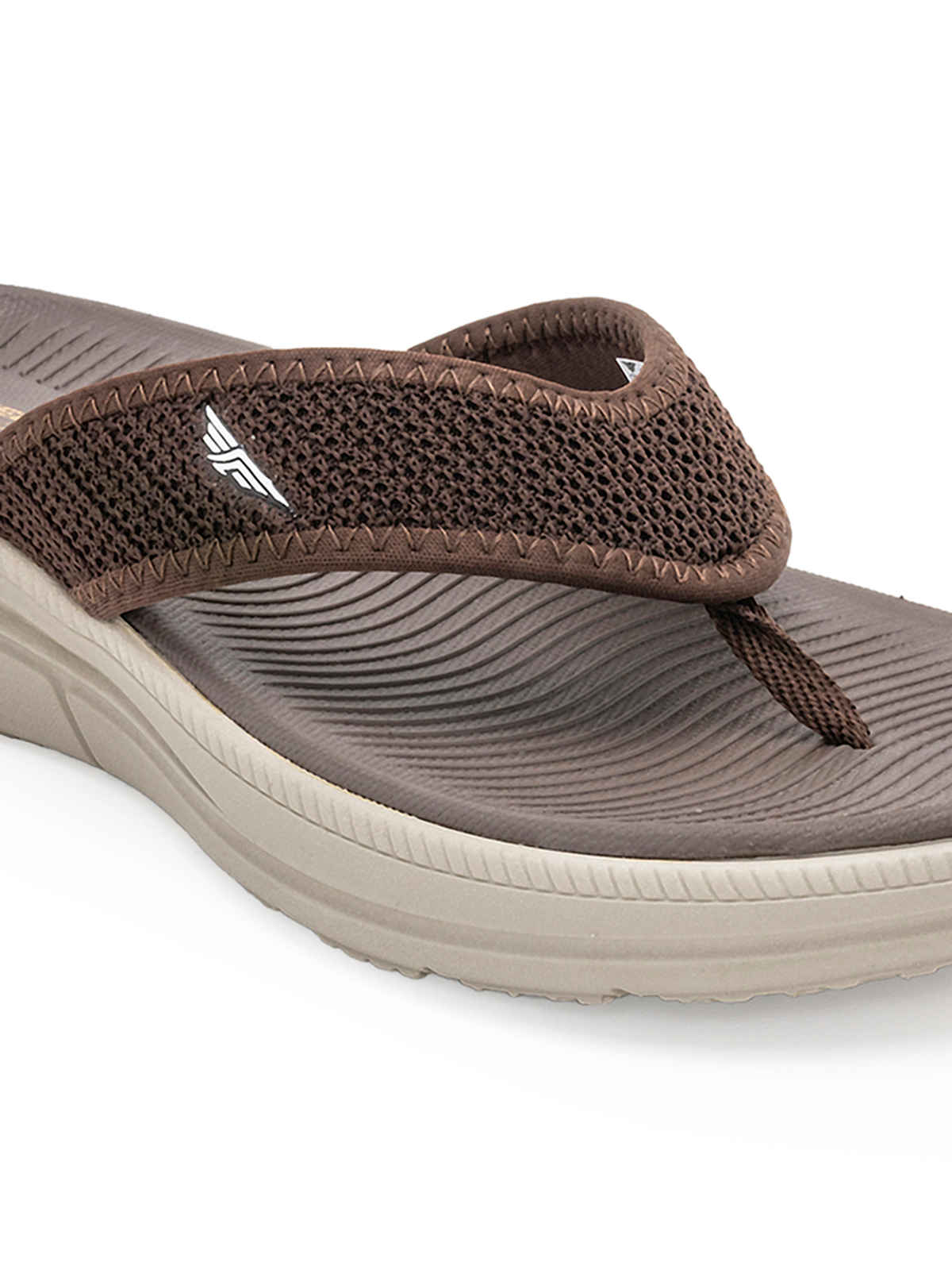 Red Tape Men's Casual Thongs | RTF0111 | Brown - UK 9
