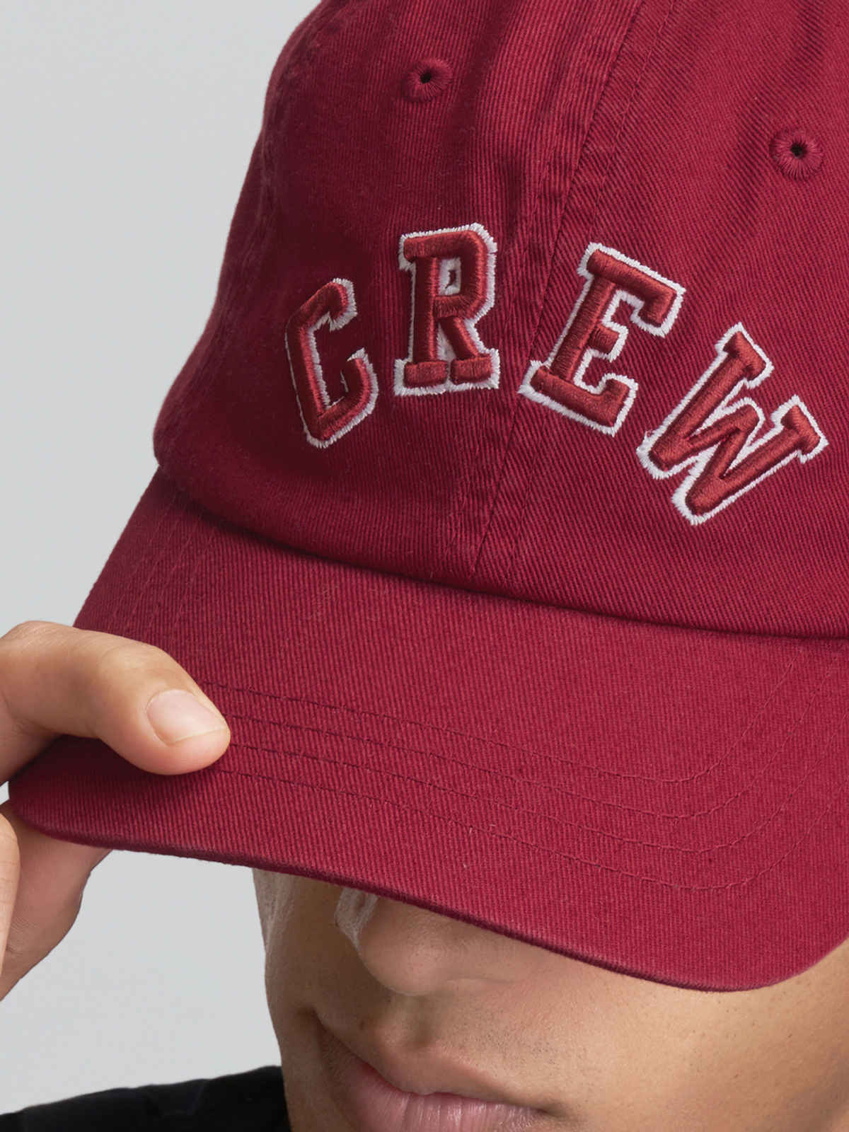 XYXX Crew Baseball Cap for Men | Free Size | Varsity Red