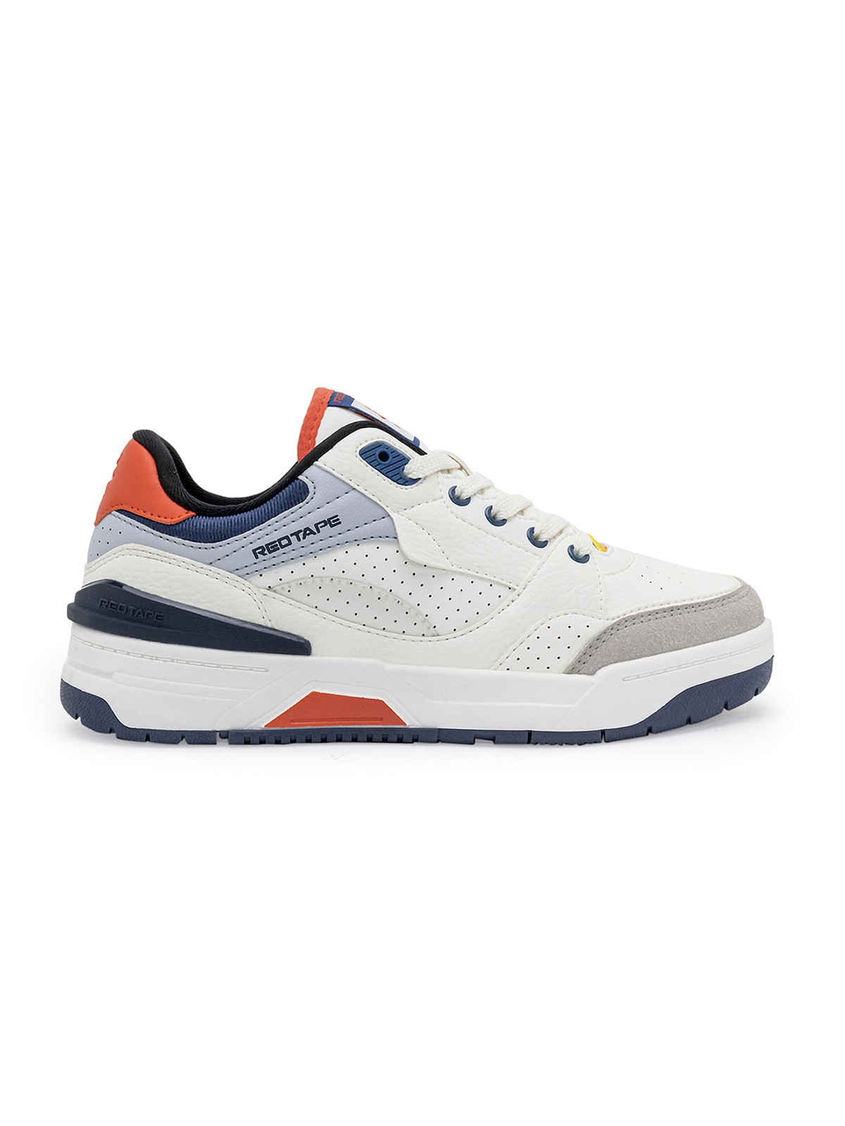 Red Tape Men's Casual  Shoes | RSL0214A | White Navy - UK 7