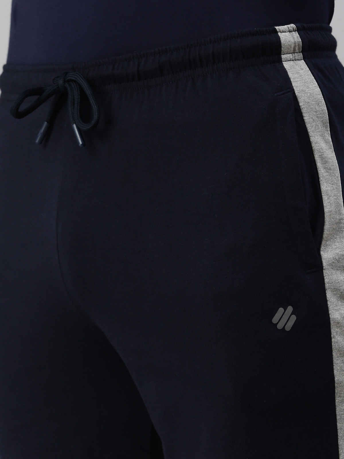 Onn Side Striped Super Soft Cotton Shorts | Navy - L