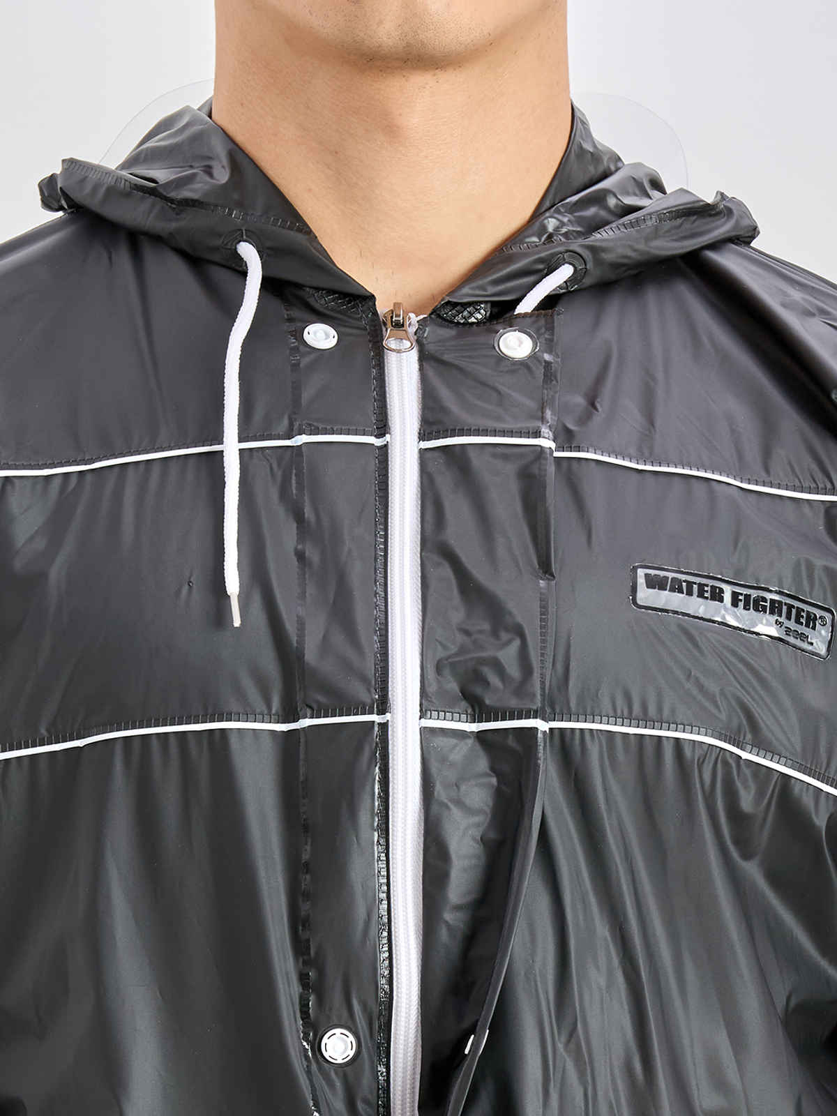 Zeel Unisex Solid Waterproof Raincoat