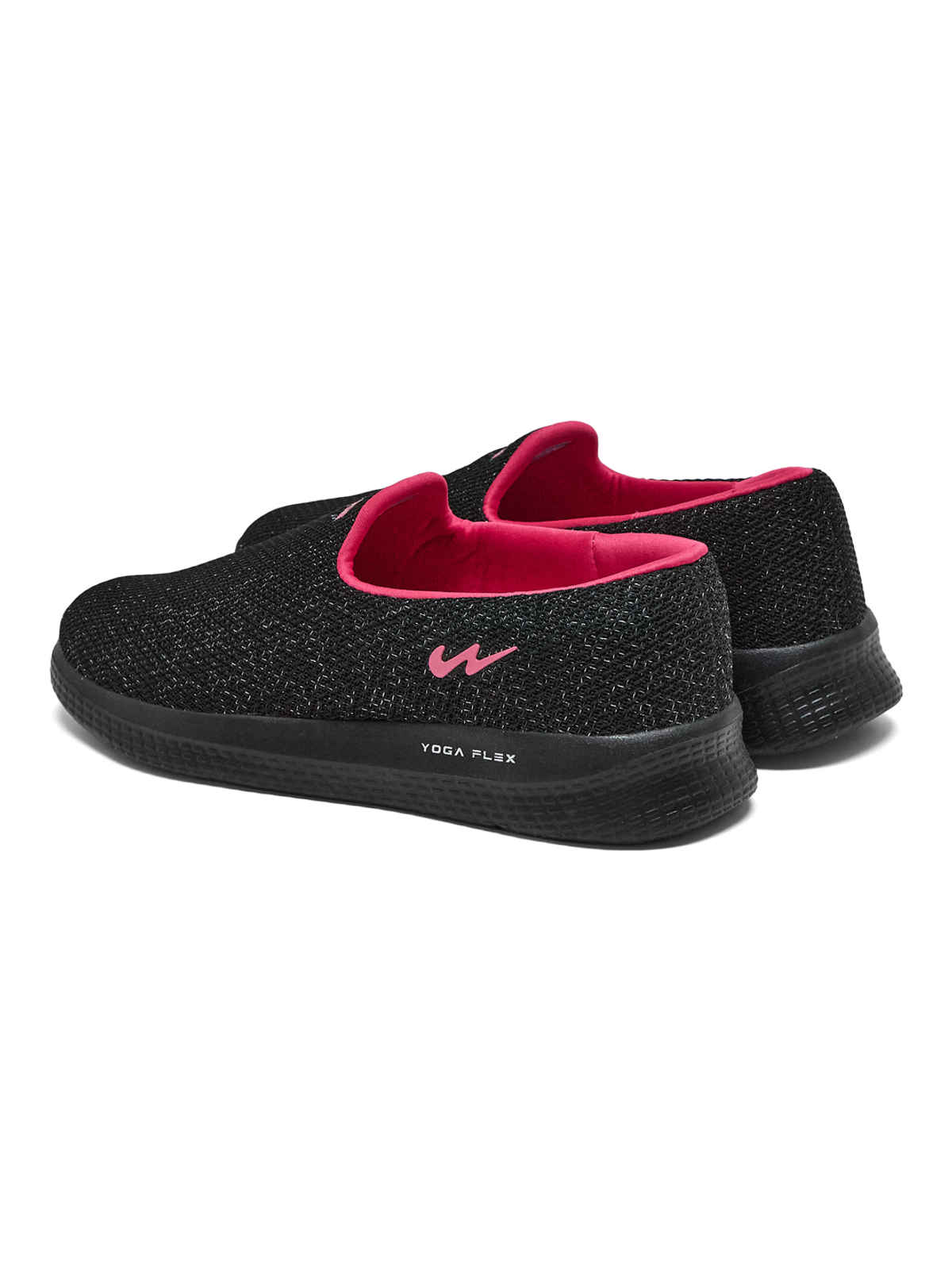 Campus Women's Zoe Plus Walking Shoes | Black - UK 8