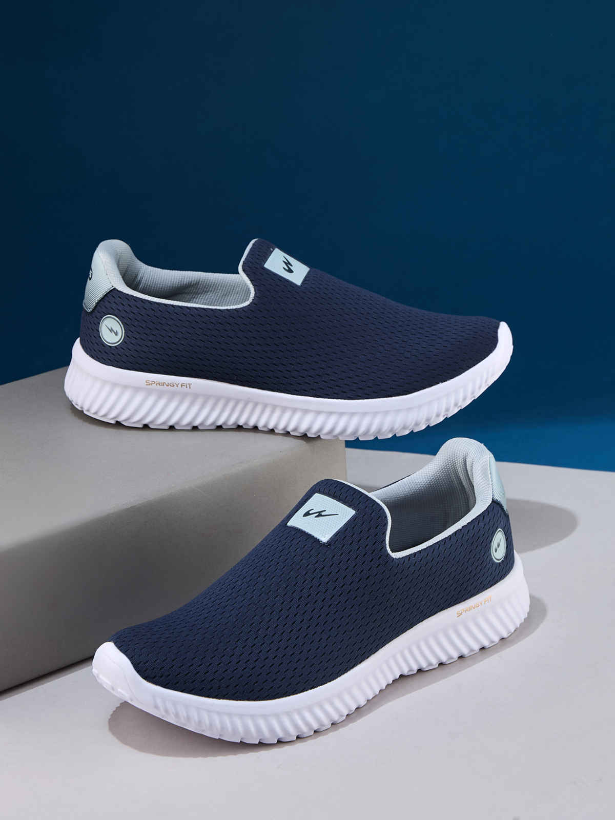 Campus Men's OXYFIT (N) Walking Shoes | Blue - UK 10