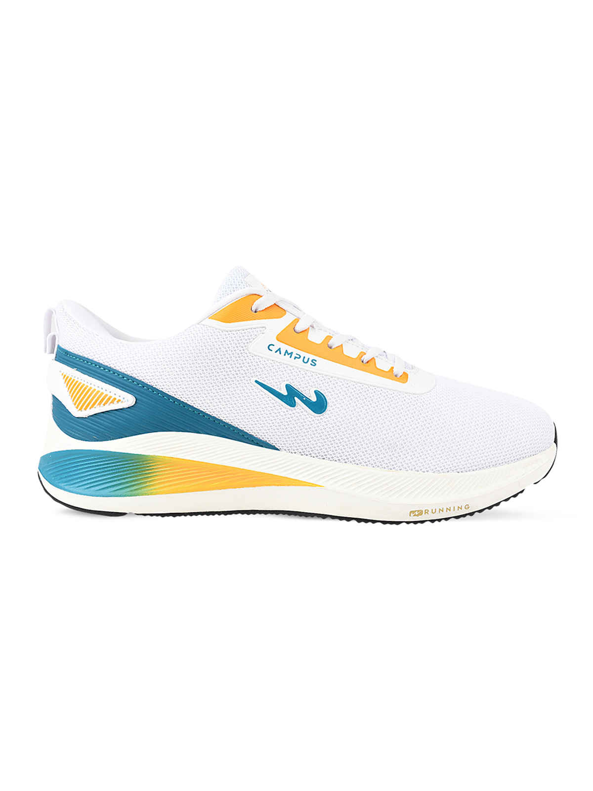 Campus Men's Camp Kripto Running Shoes | White | UK6