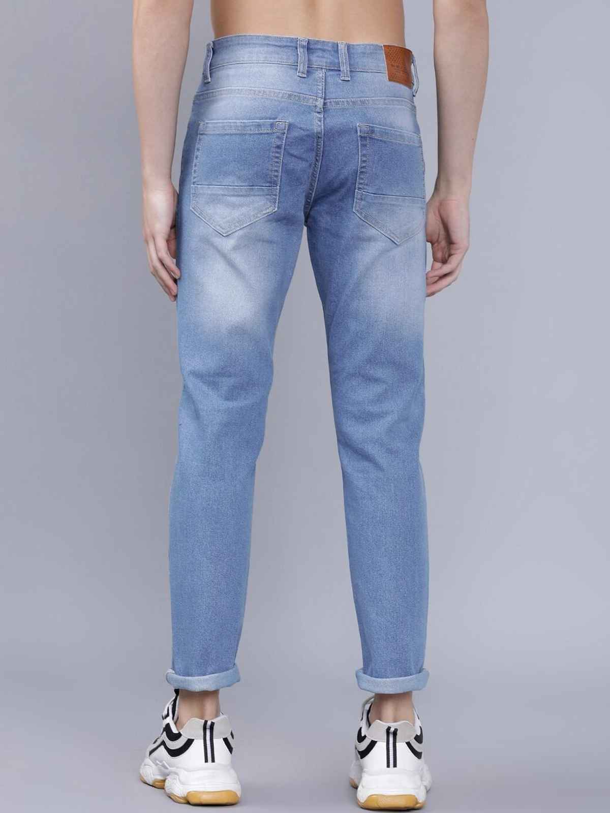 The Indian Garage Co Slim Fit Casual Jeans | Blue - 32
