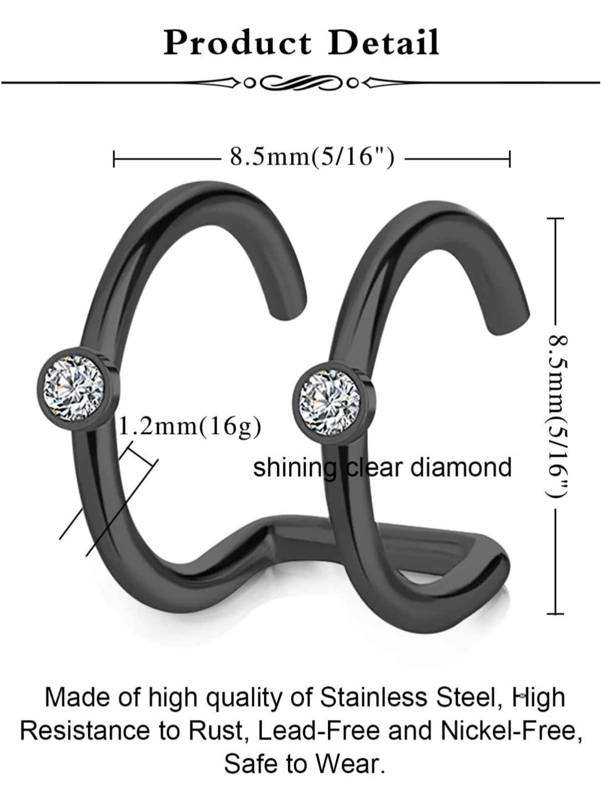 YouBella Fashion Latest Stylish 36 Pcs Combo Clip On Ear Cuff for Women Girls Men (YBEAR - 33416)