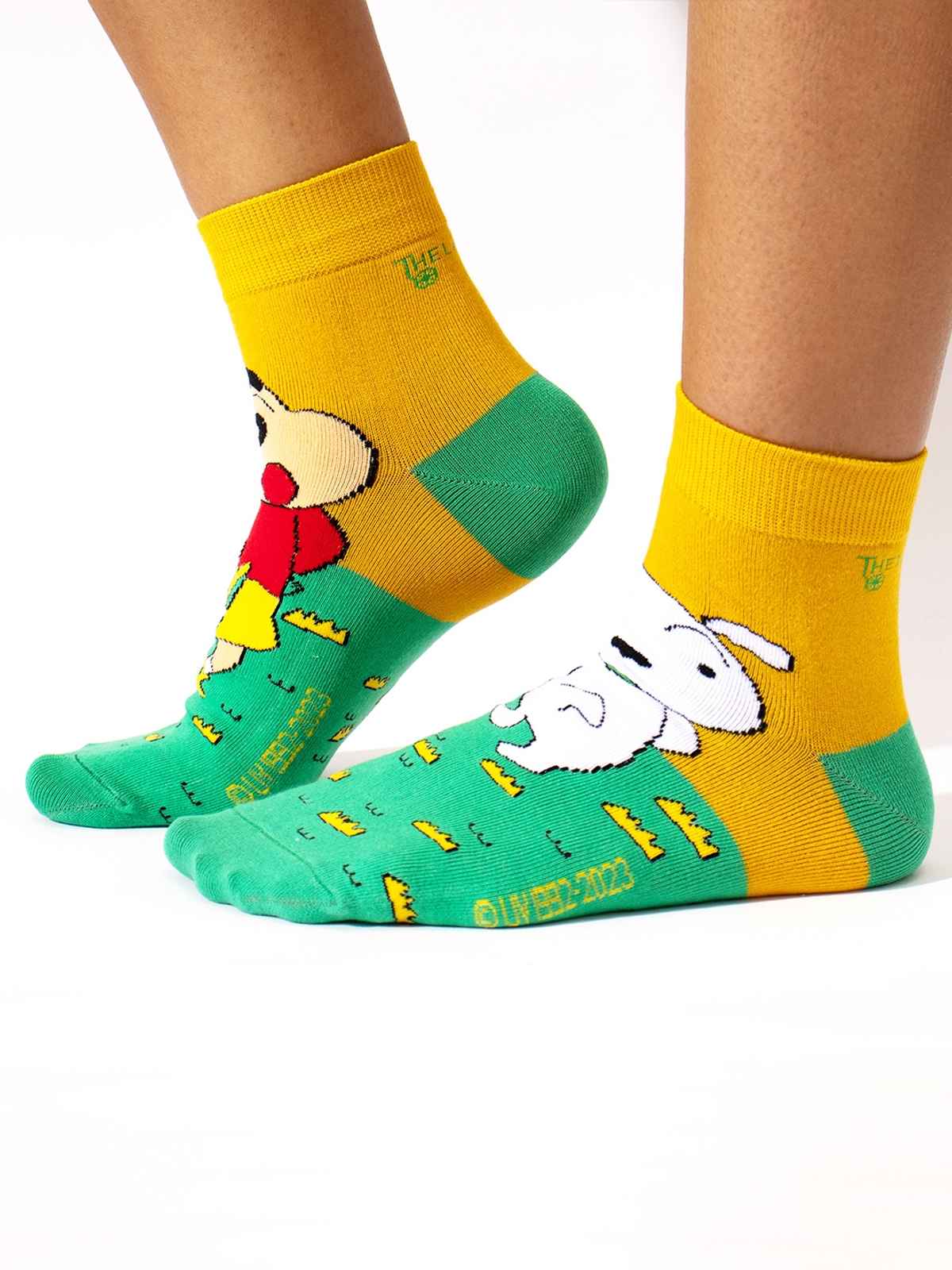 Thela Gaadi Unisex 78% Cotton, 17% Spandex, and 5% Elastic Ankle Socks | Assorted - Free Size