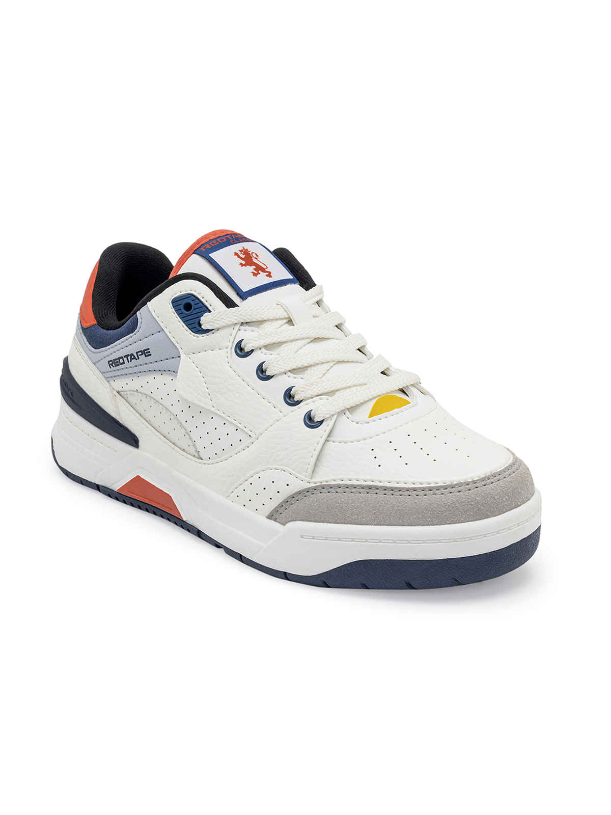 Red Tape Men's Casual  Shoes | RSL0214A | White Navy - UK 7