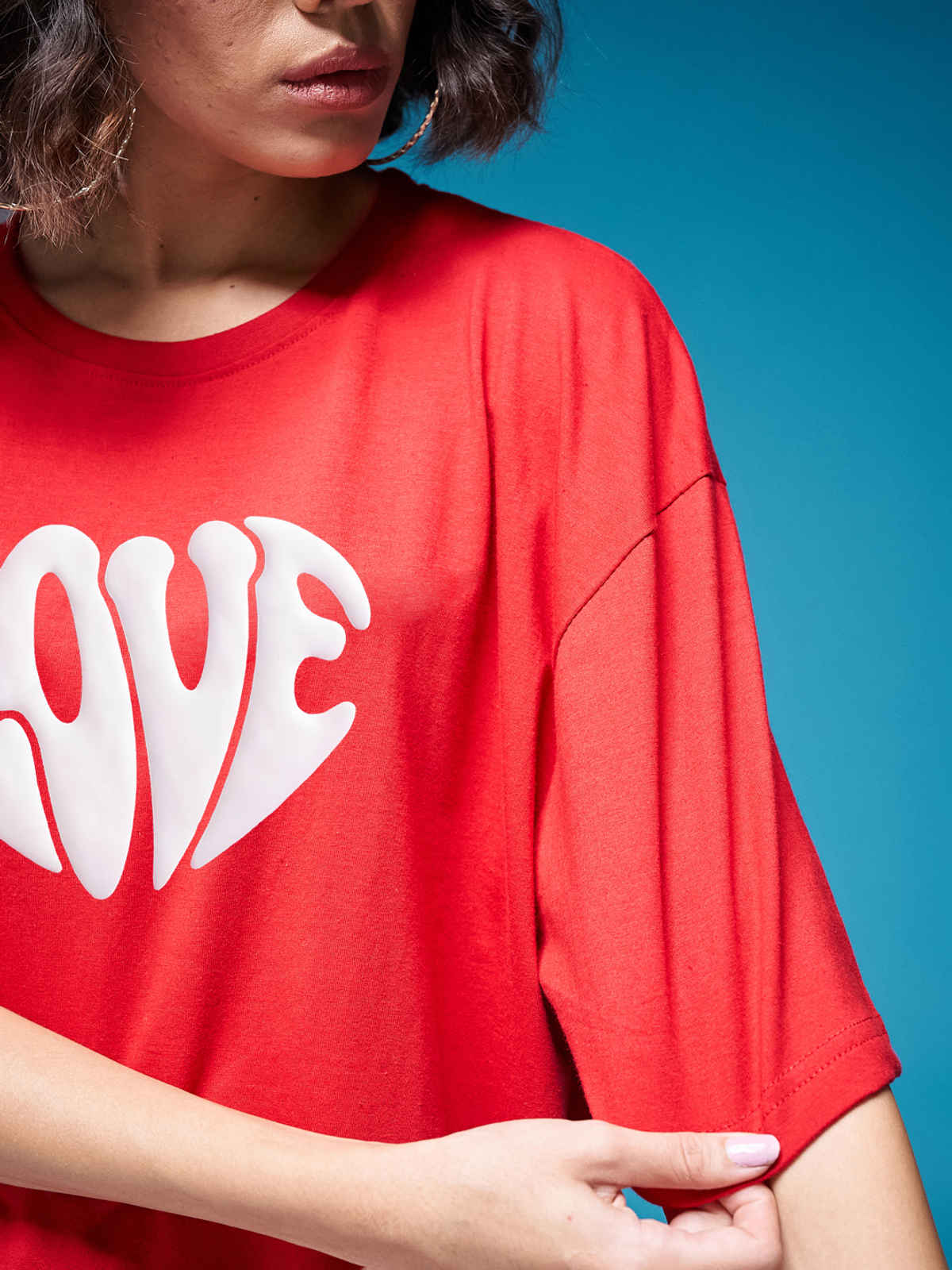 Smartees Valentines Women's Tshirt | Red | L