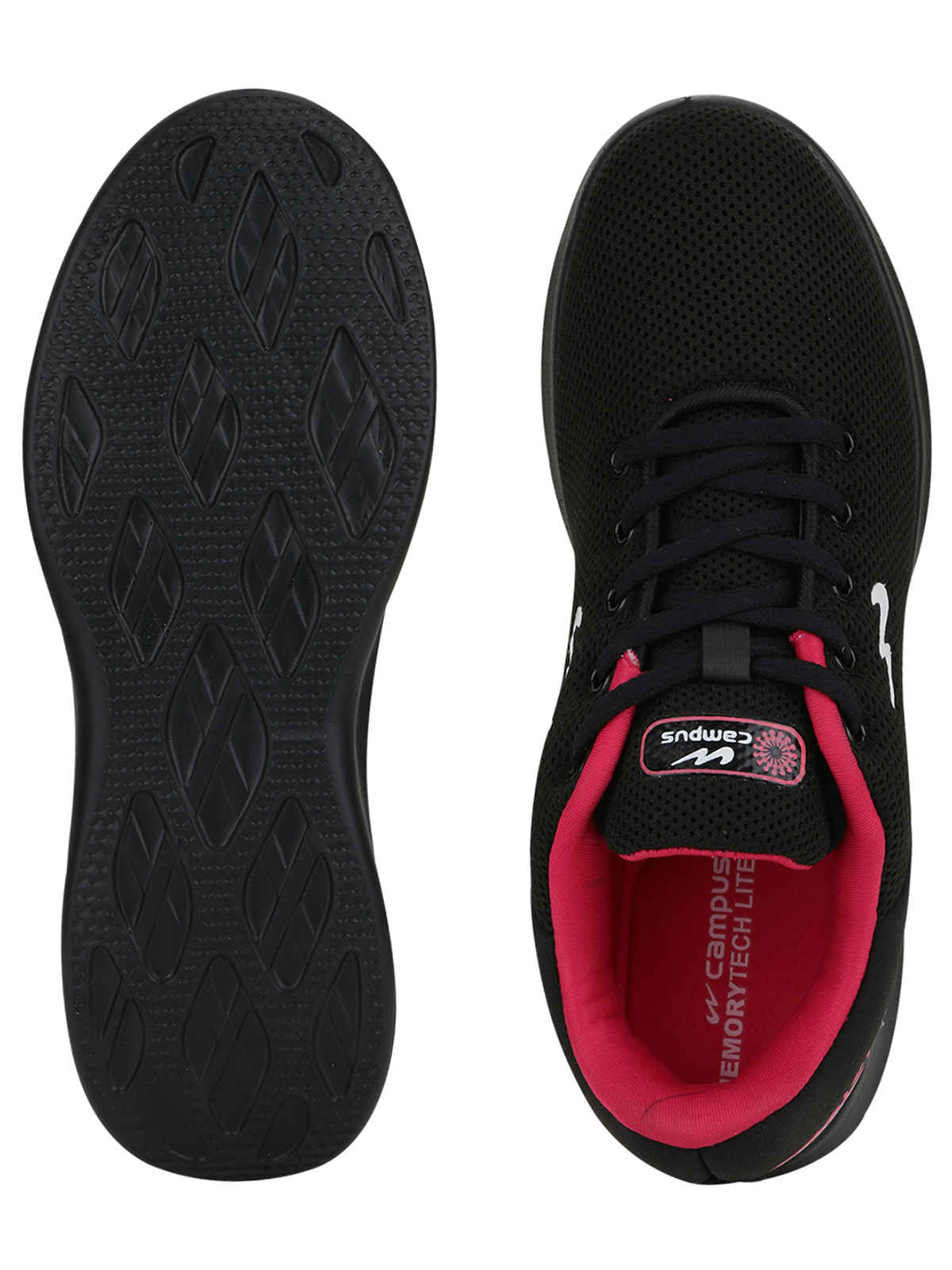 Campus Cristy Black Rani Women's Running Shoes - UK 5