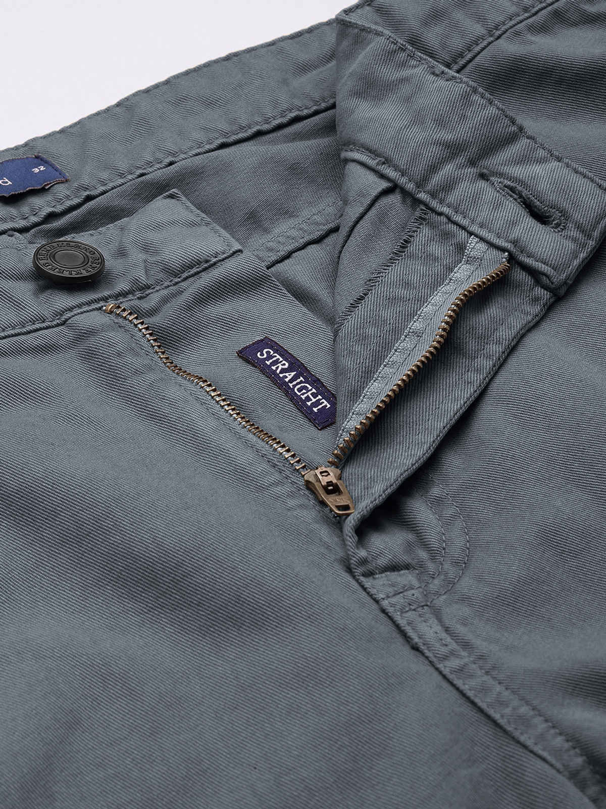 Bene Kleed Men's Straight Fit Cargo Trousers | Iron Grey - 30