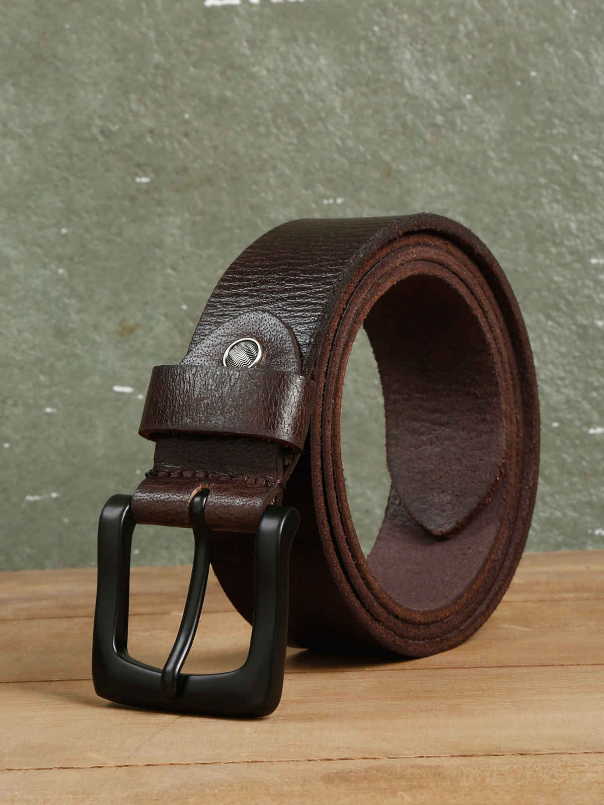 Teakwood Leathers Men's Belt | Brown | 38 inch