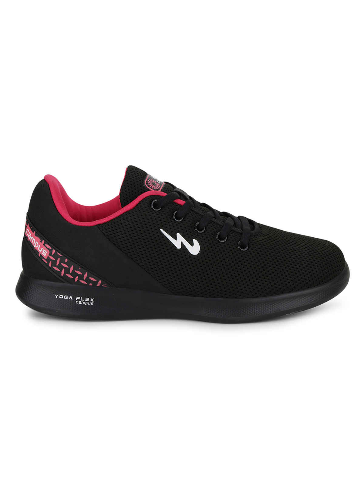 Campus Cristy Black Rani Women's Running Shoes - UK 5