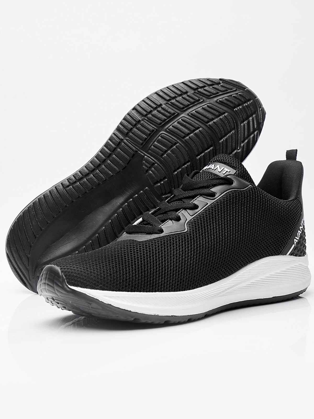 AVANT Men's Lite Walking Shoes-Black UK8