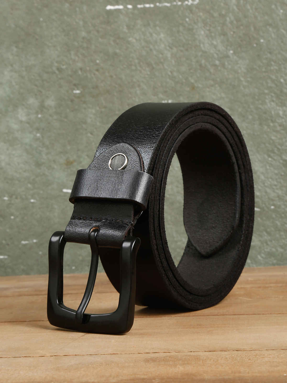 Teakwood Leather Men's Belt | Black | 36 inch
