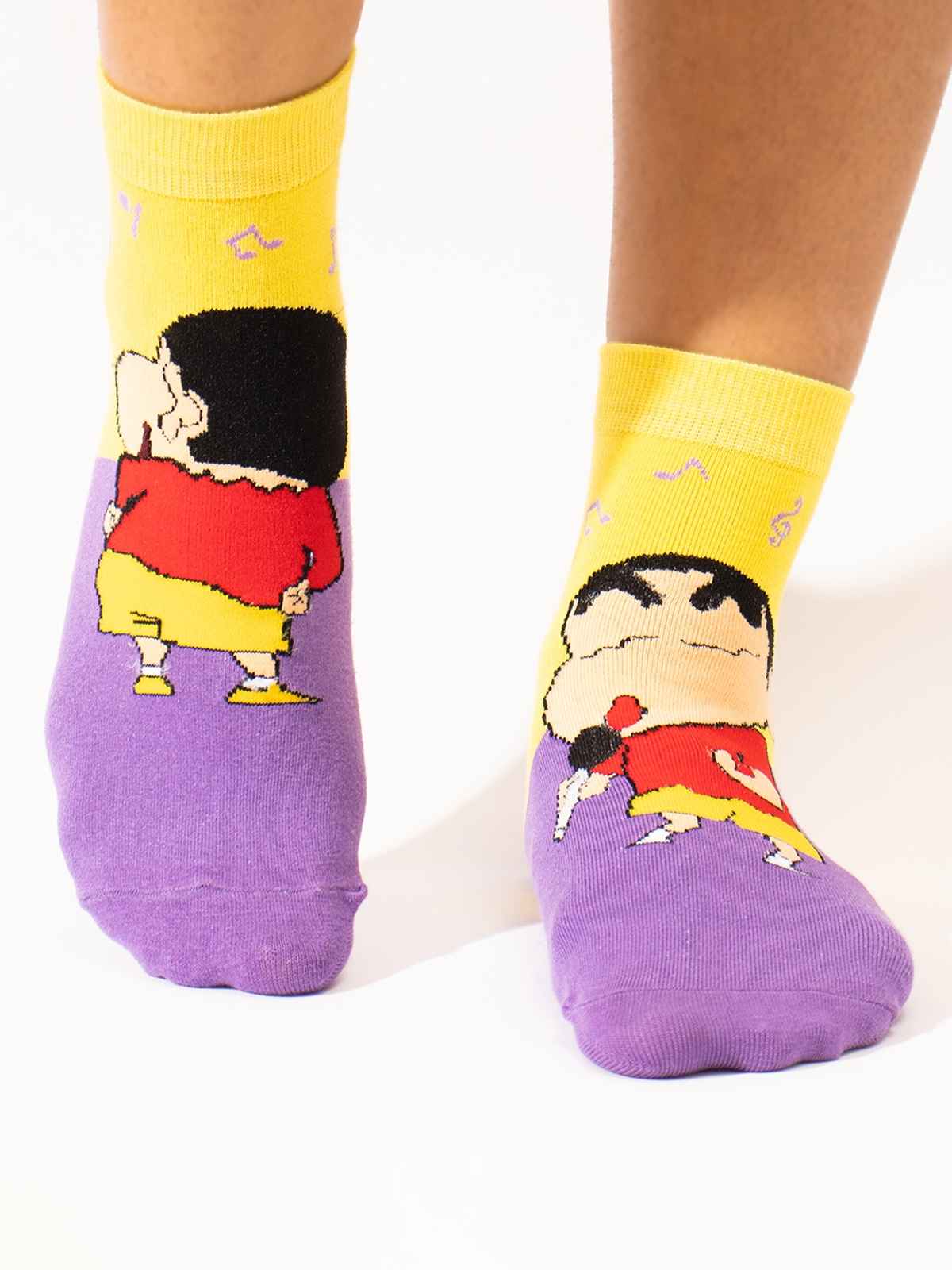 Thela Gaadi Unisex 78% Cotton, 17% Spandex, and 5% Elastic Ankle Socks | Assorted - Free Size