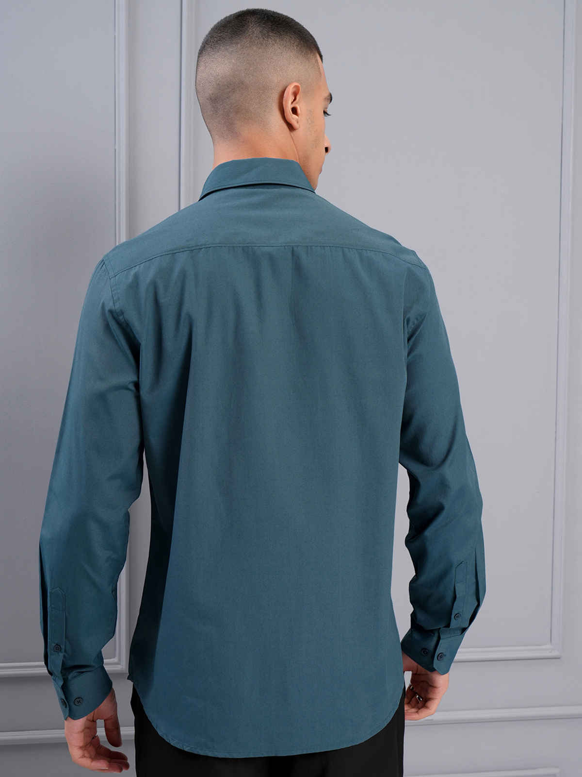 Highlander Men's Regular Fit Shirt | Teal - S