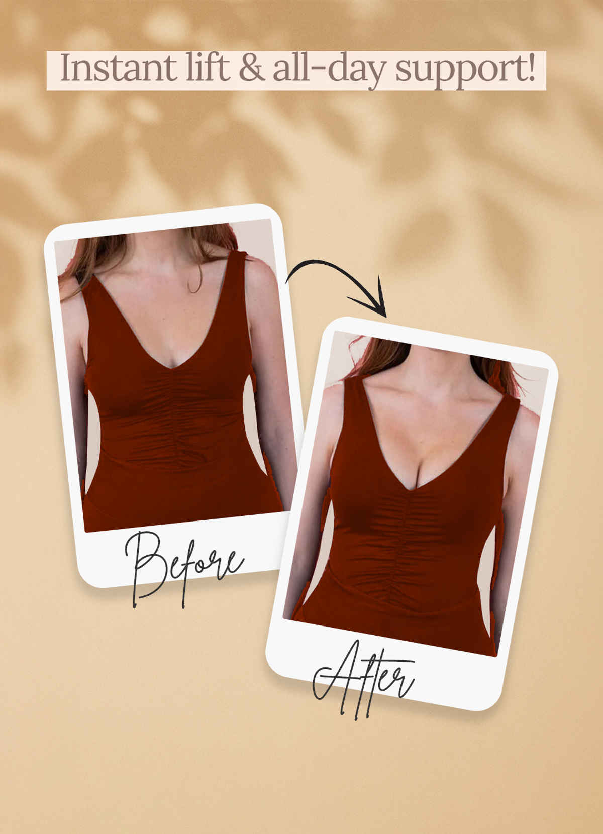 Clovia Stick-on Bra with Tie-ups in Nude Colour - Free Size